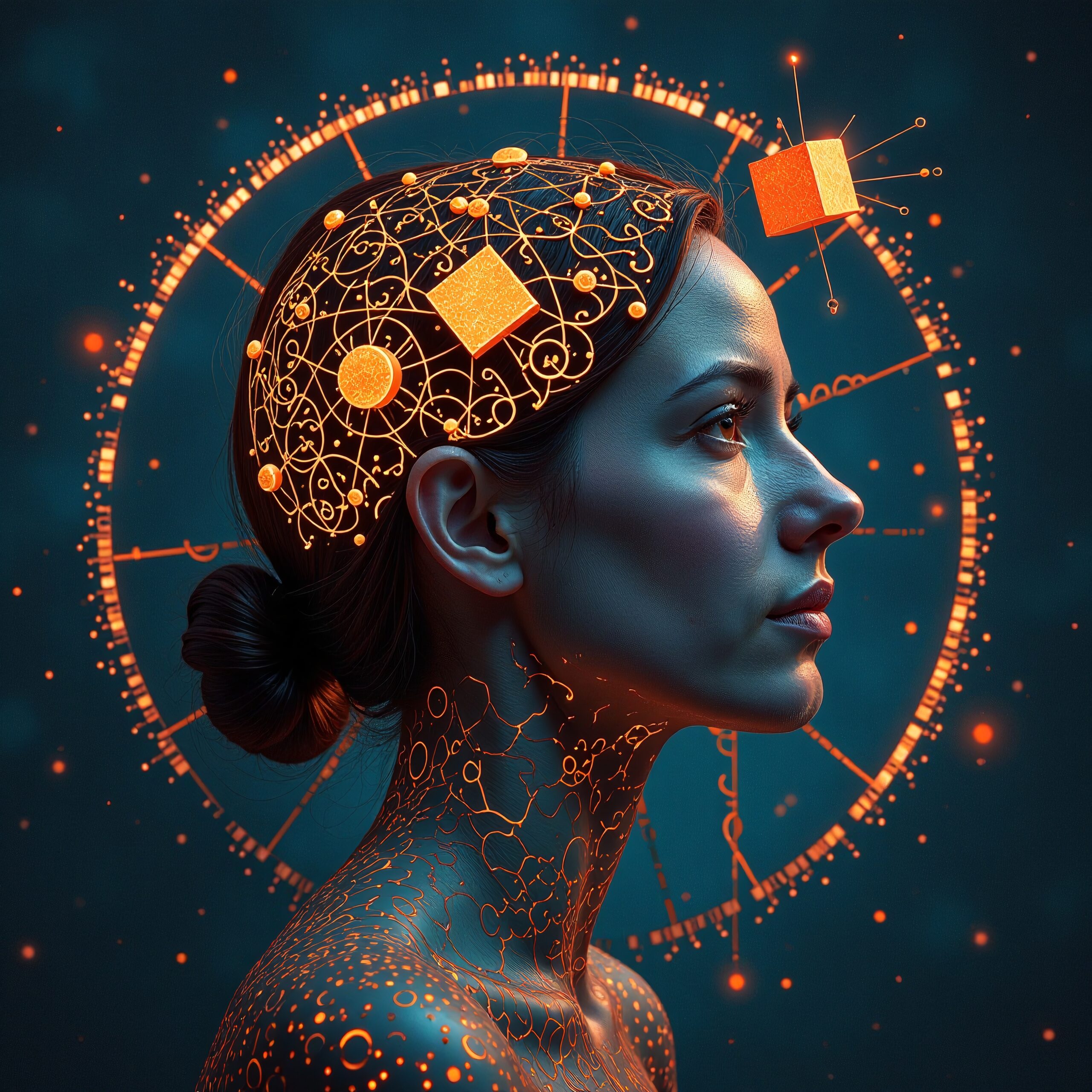 Futuristic Digital Human Enhancement