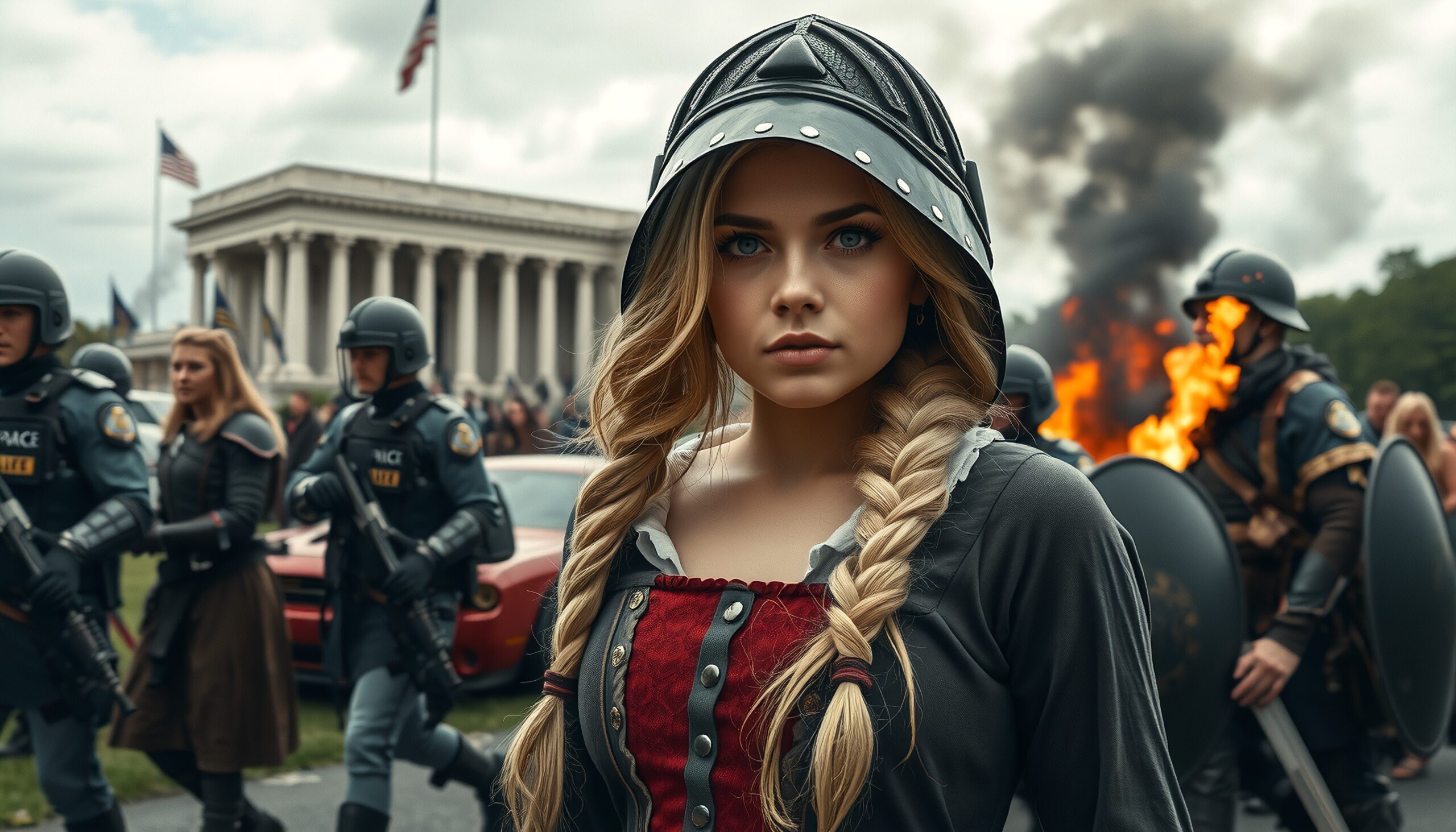 Medieval Clash with Modern Times