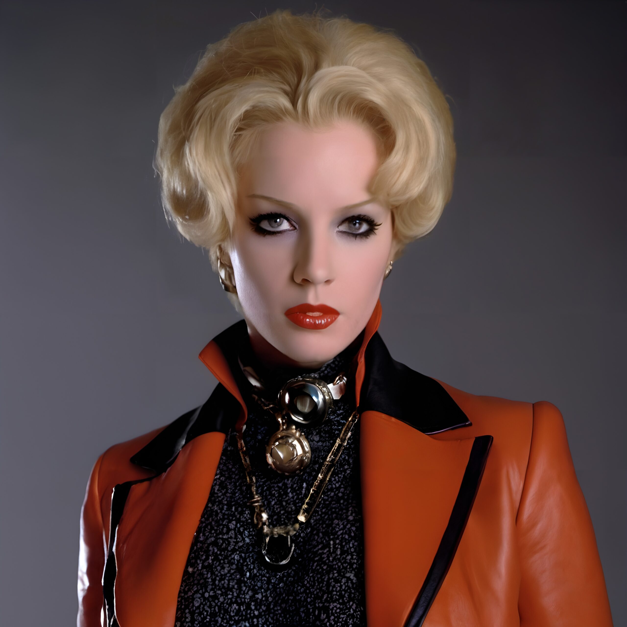 Bold Fashion Statement in Orange