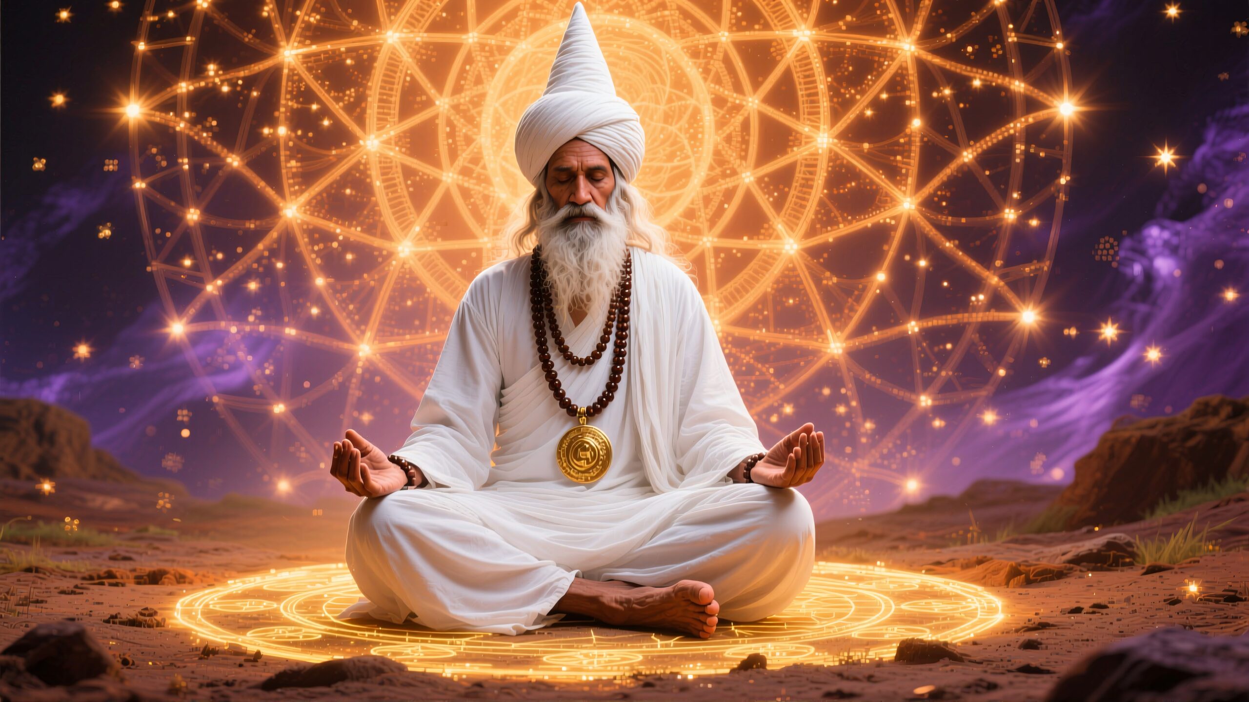 Mystical Meditation Amongst Stars