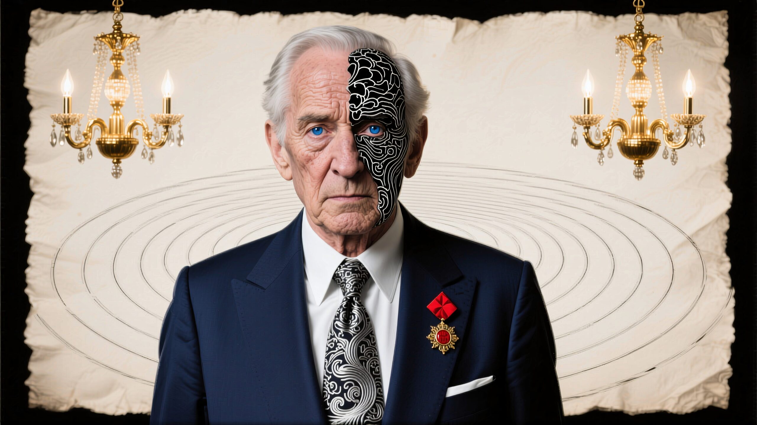 Matching Face and Tie Portraiture