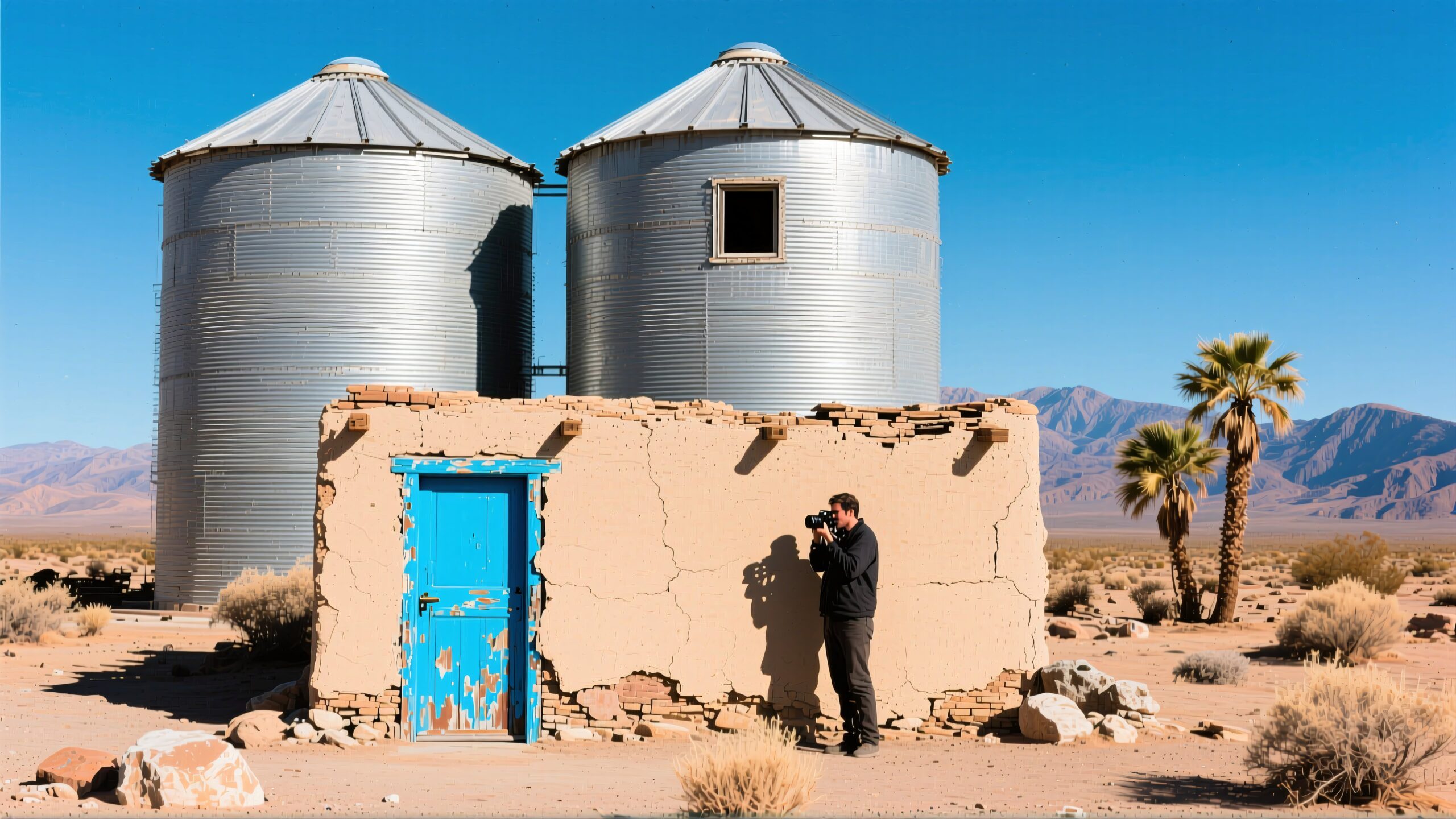 Desert Silos and Adobe Photographer