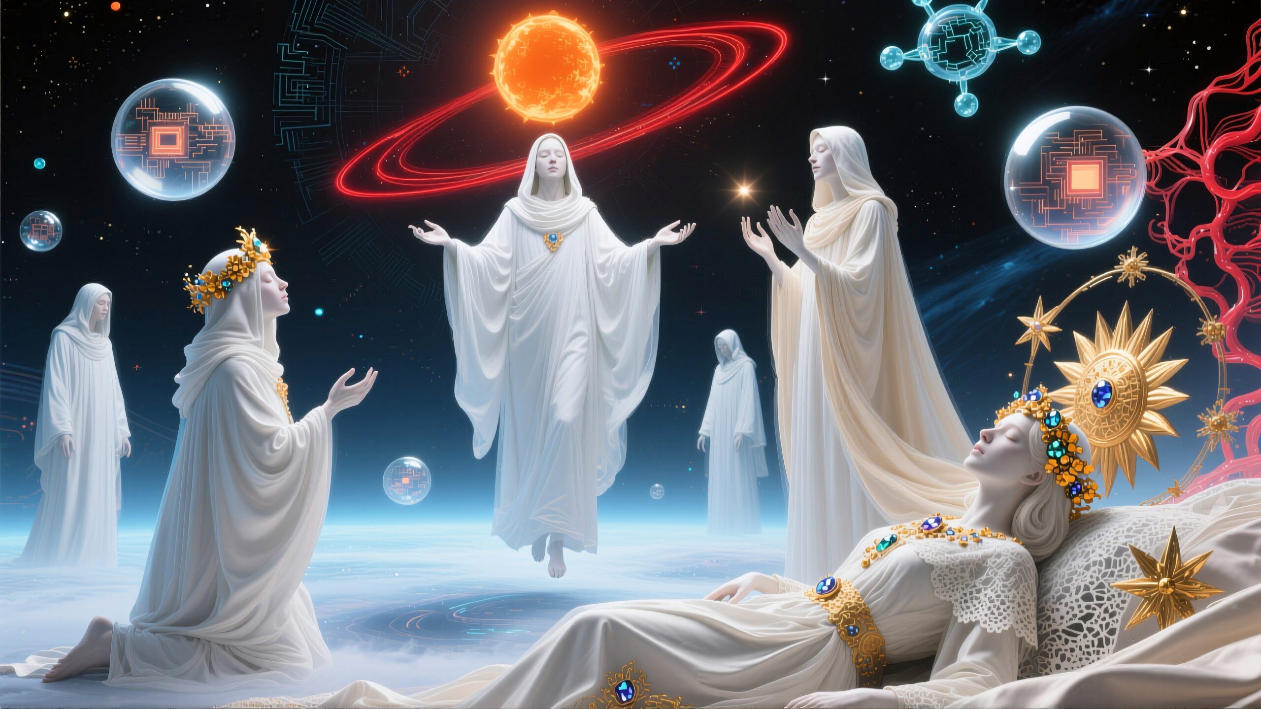 Celestial Beings in Mystical Ritual