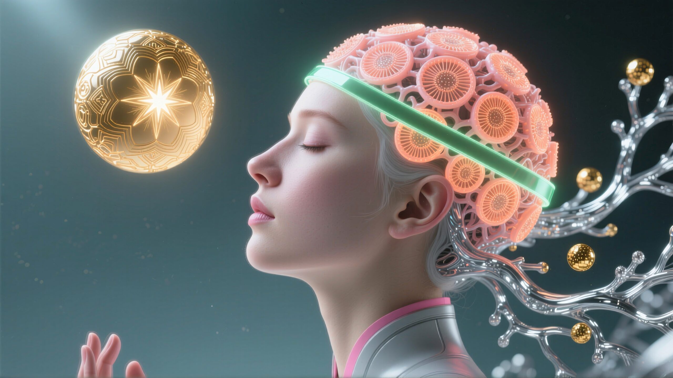 Futuristic Harmony of Mindfulness