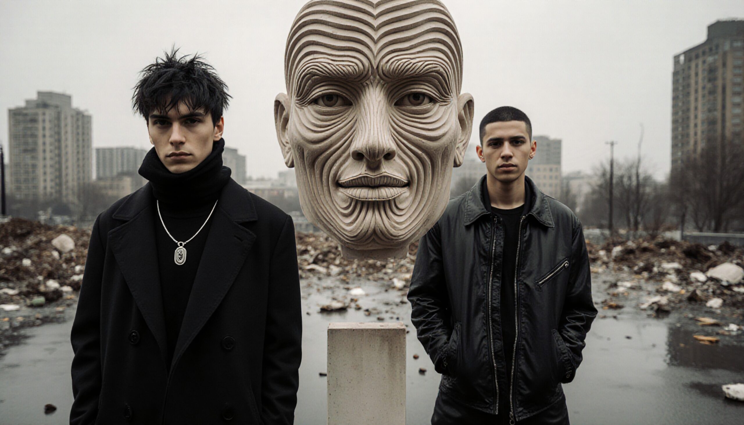 Urban Art Amidst City Ruins