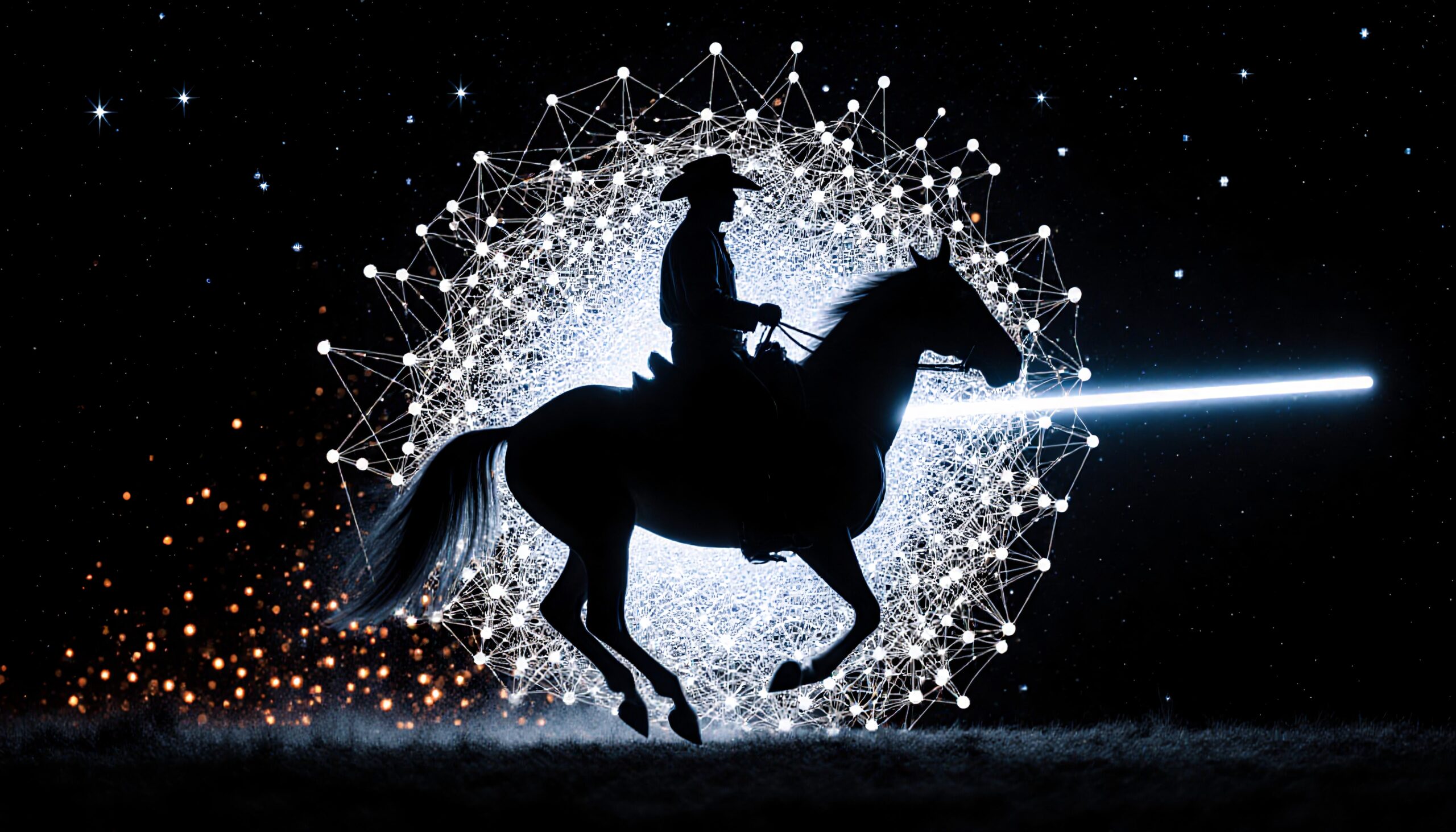 Cosmic Cowboy’s Futuristic Ride