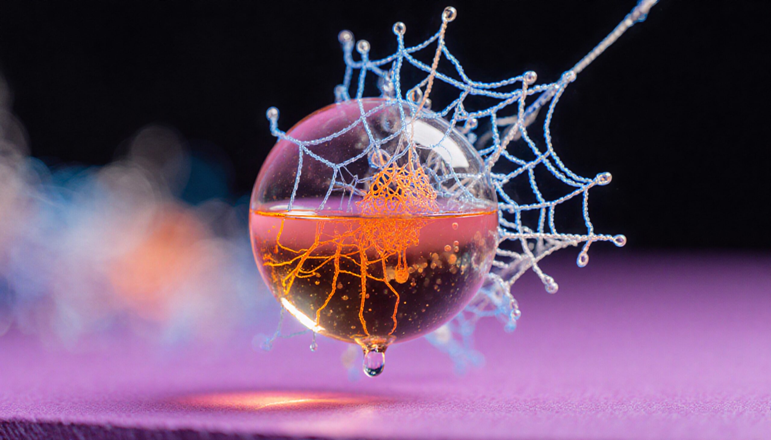 Intricate Sphere with Delicate Webbing