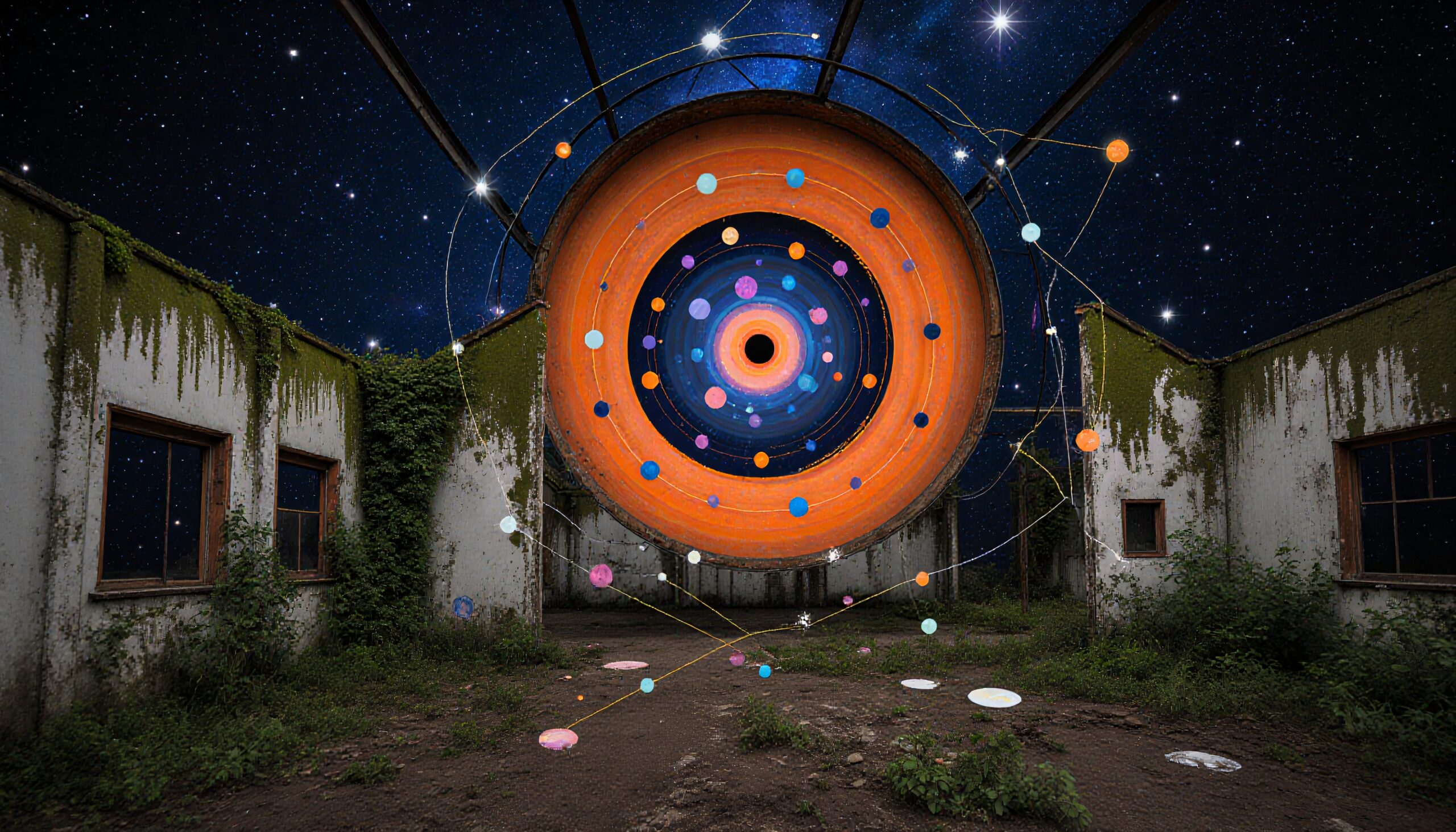 Mystical Cosmic Installation Revealed