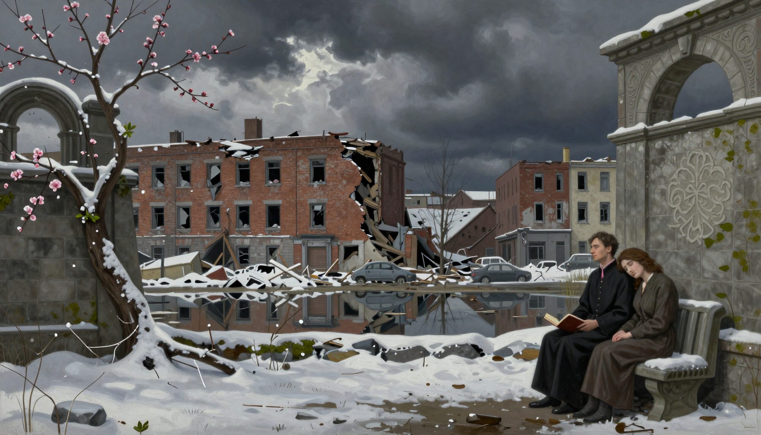 Winter’s Ruins and Solace Found