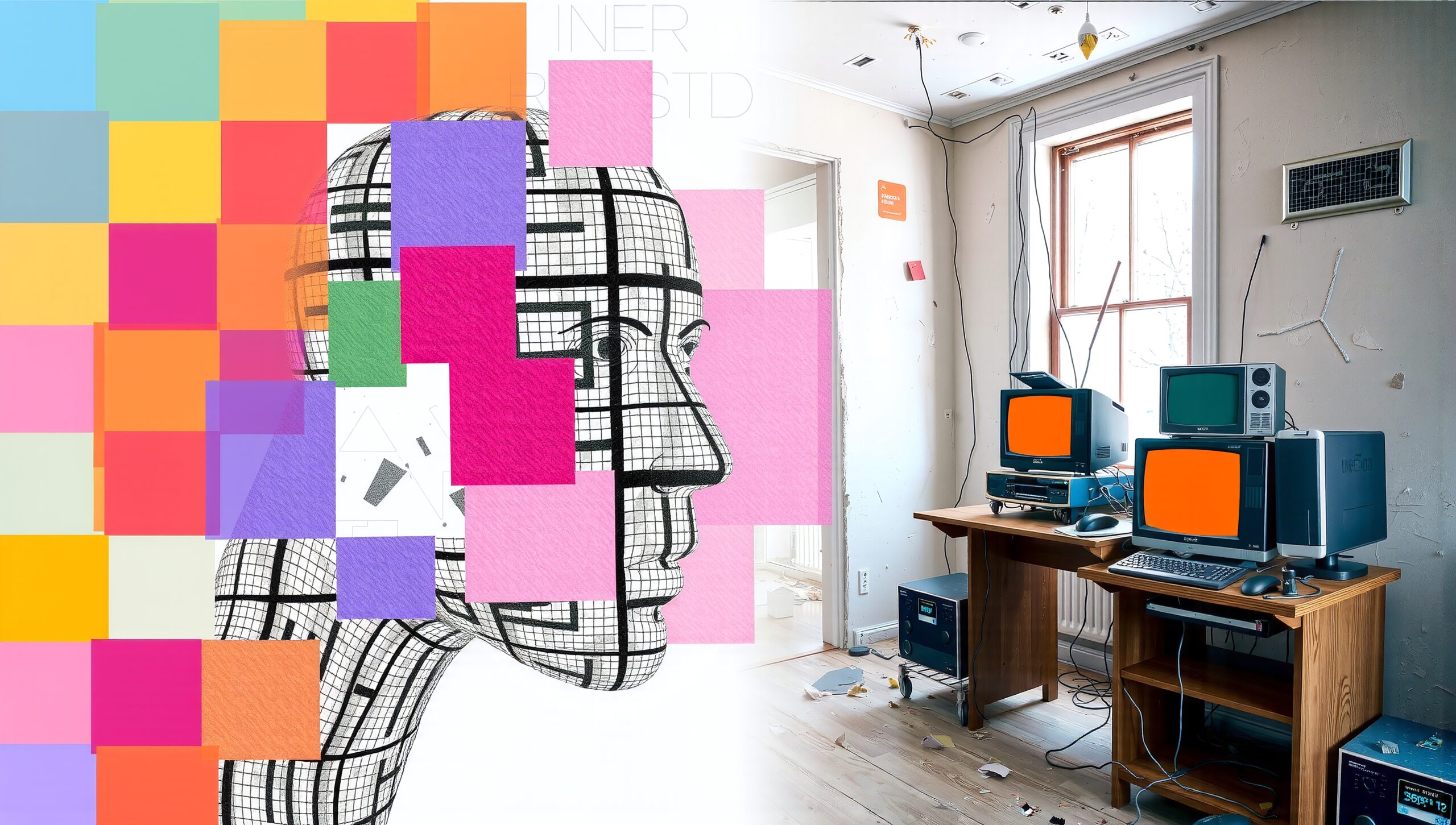 Juxtaposition of Art and Technology