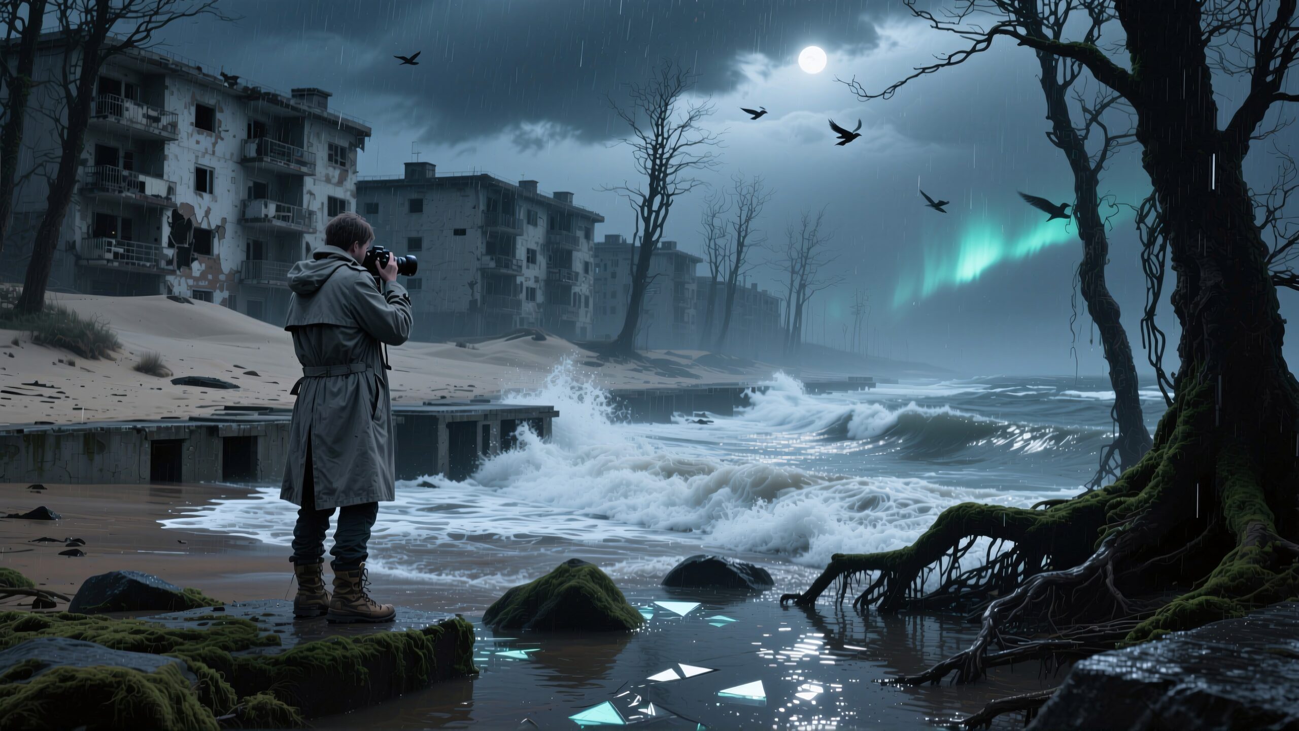 Photographer Captures Stormy Coastal Scene