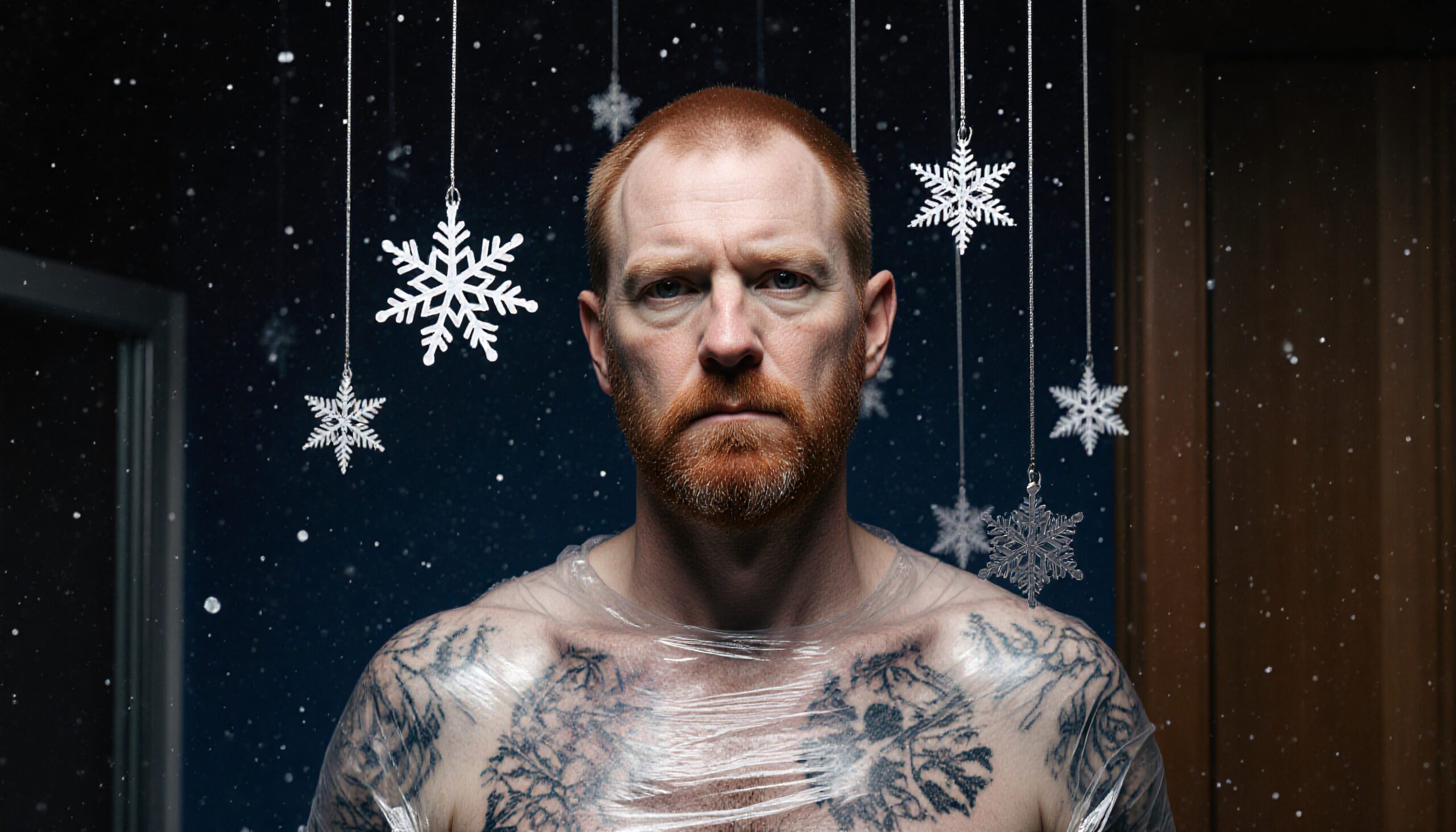 Winter Warrior Wrapped in Plastic