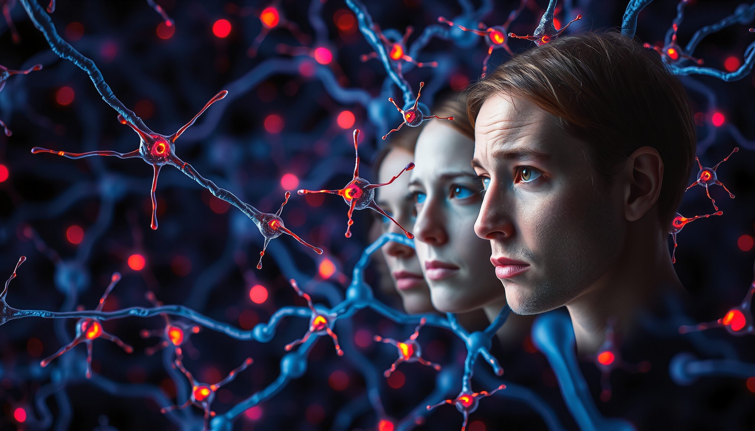 Contemplation Among Glowing Neurons