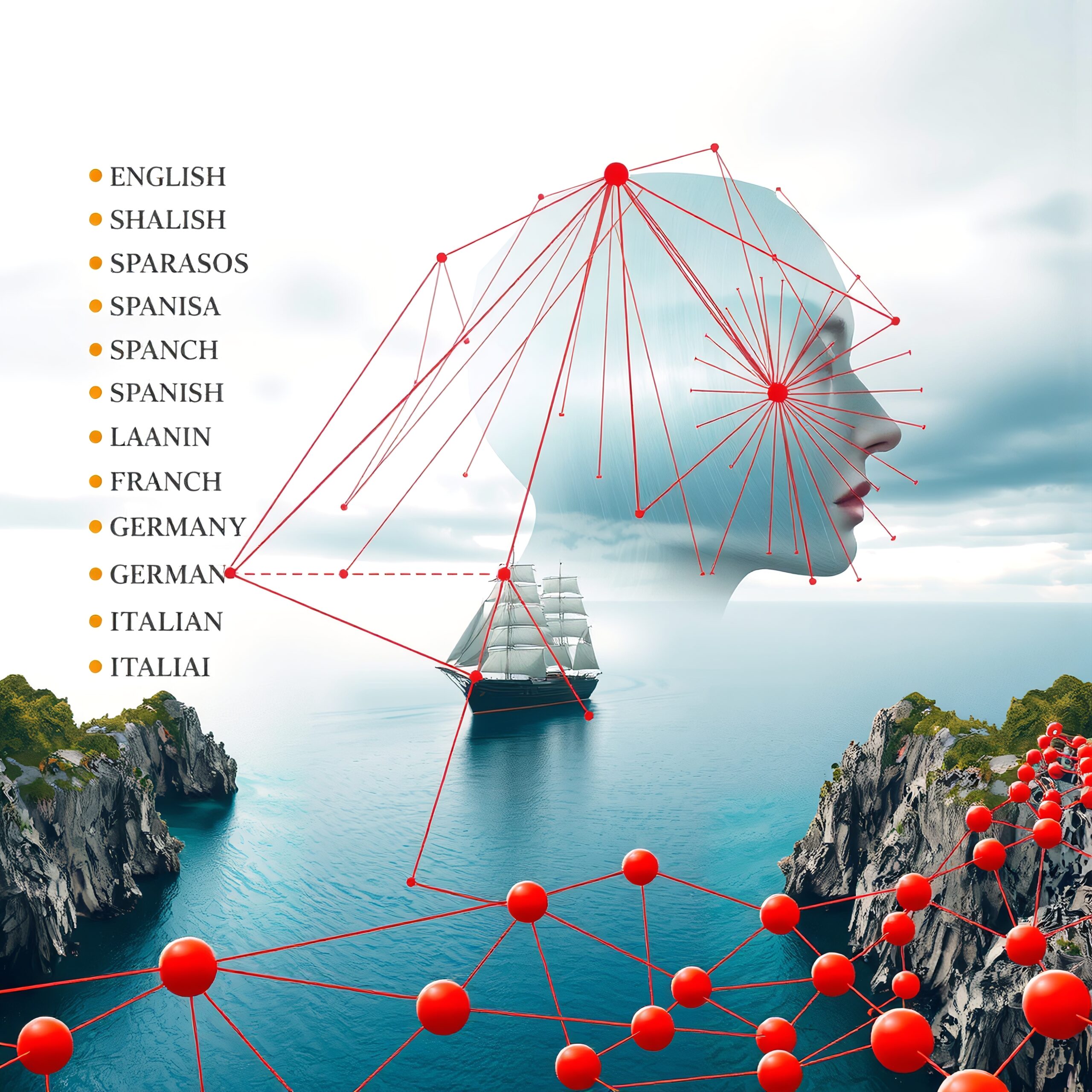 Interconnected Languages in Maritime Scene