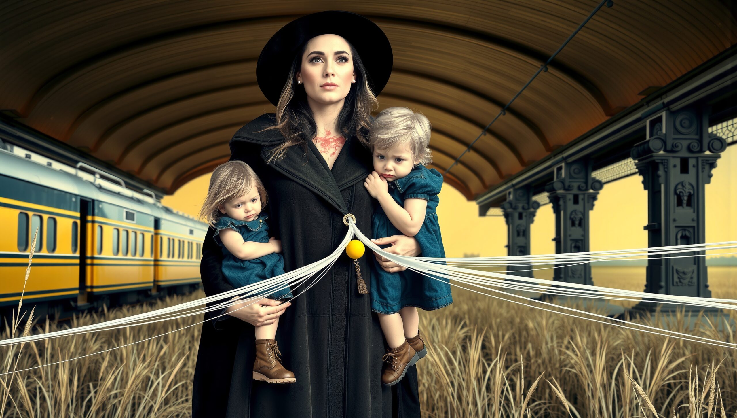 Mystical Arrival at Train Station