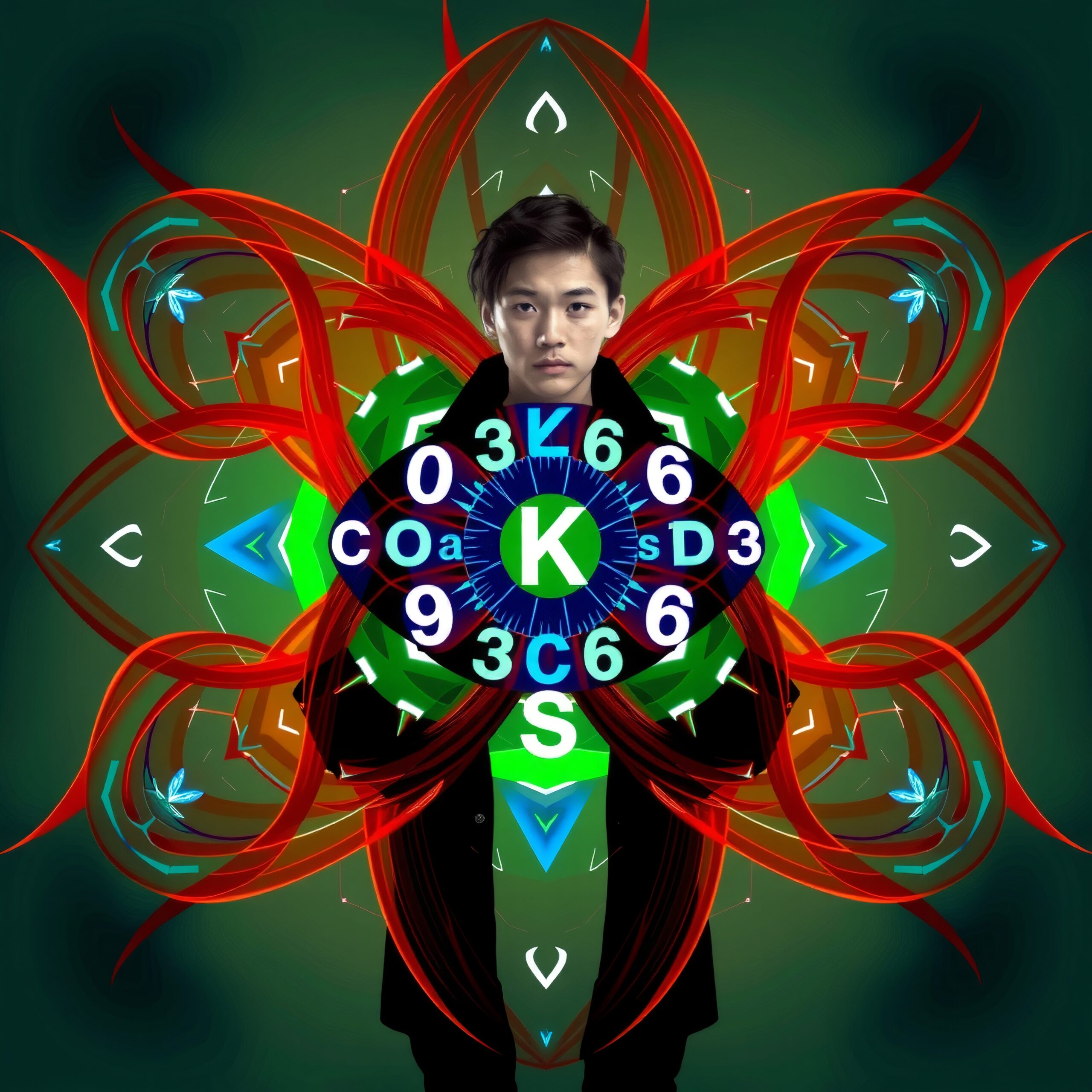 Digital Art with Geometric Patterns