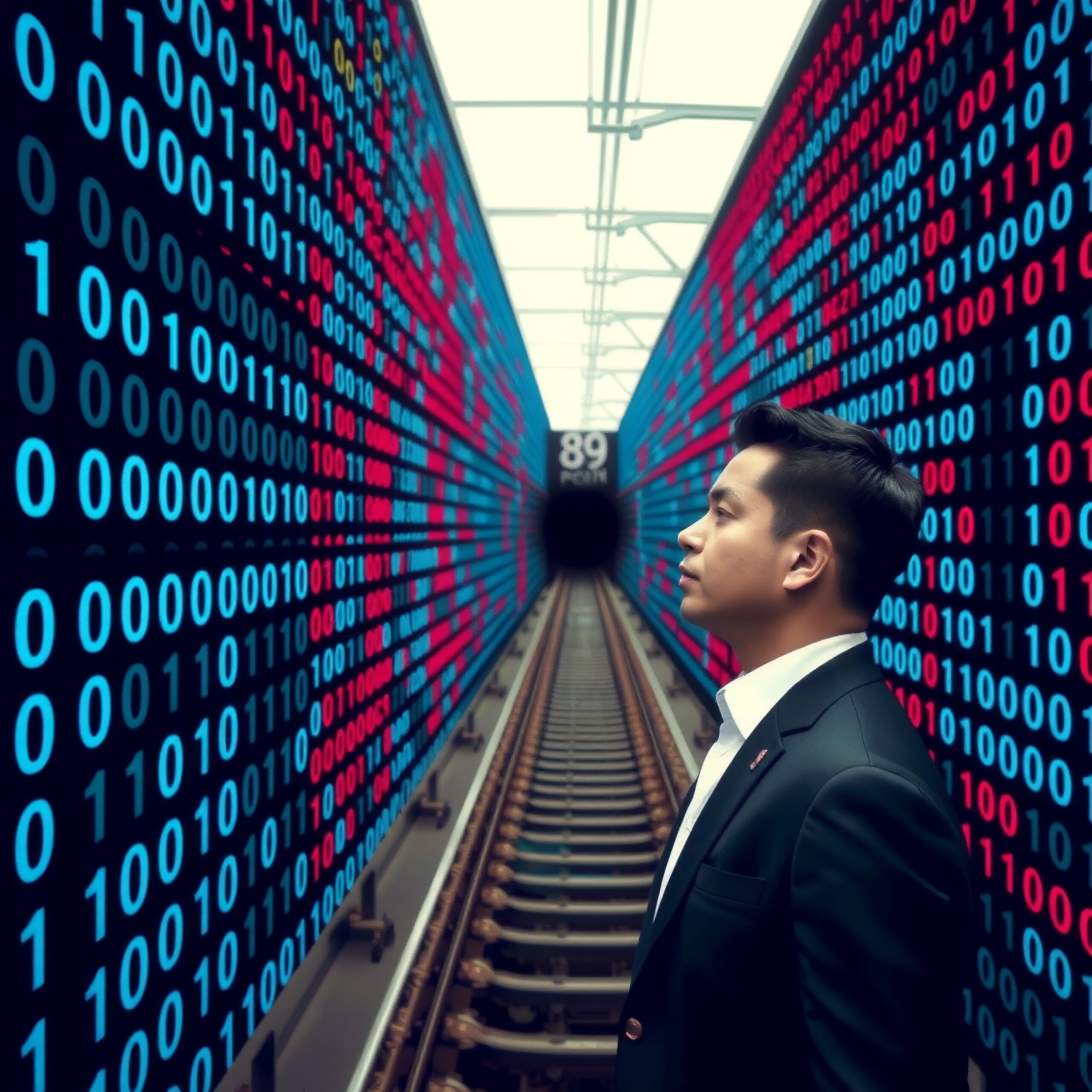 Digital Journey Navigating Binary Paths