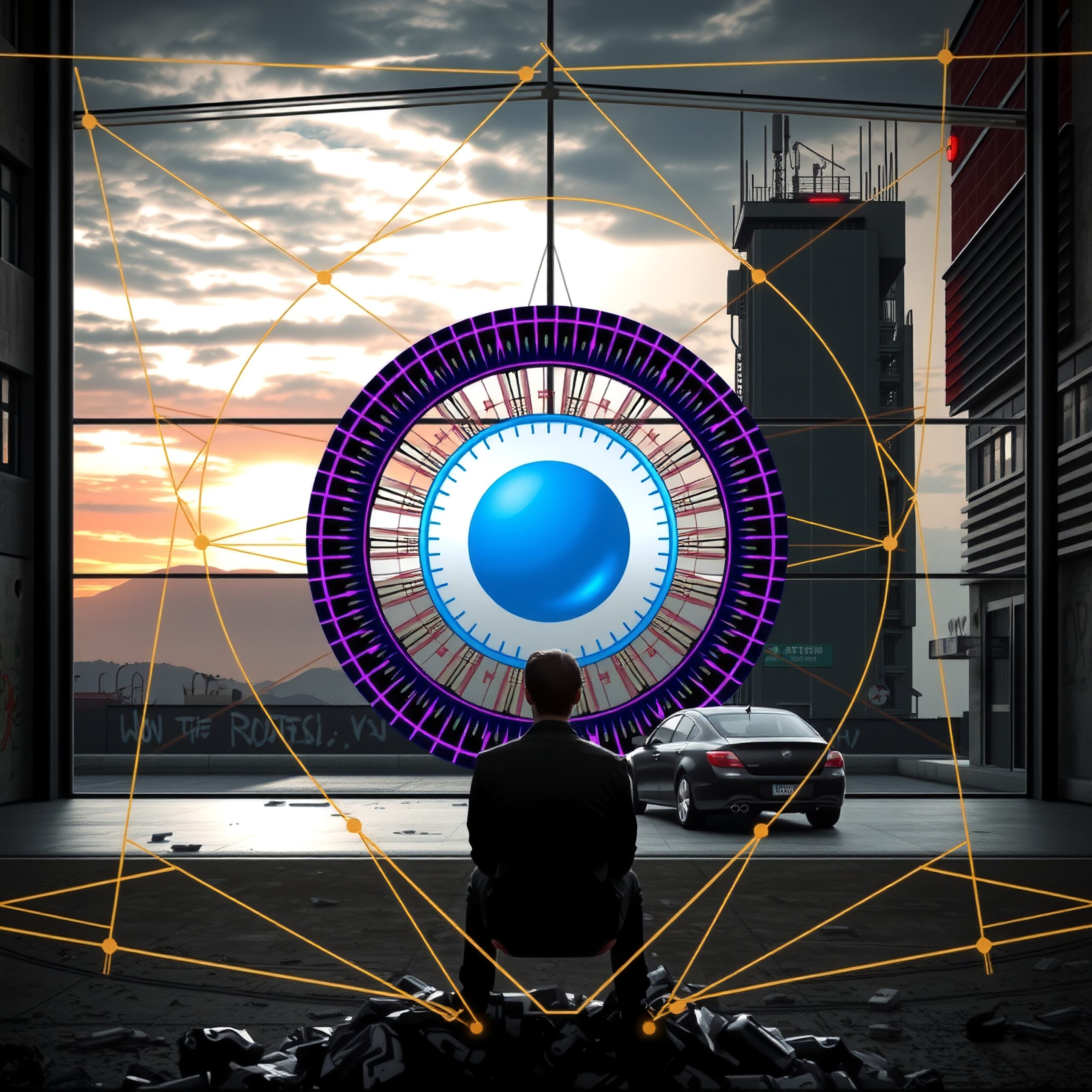 Futuristic Gateway to Possibilities