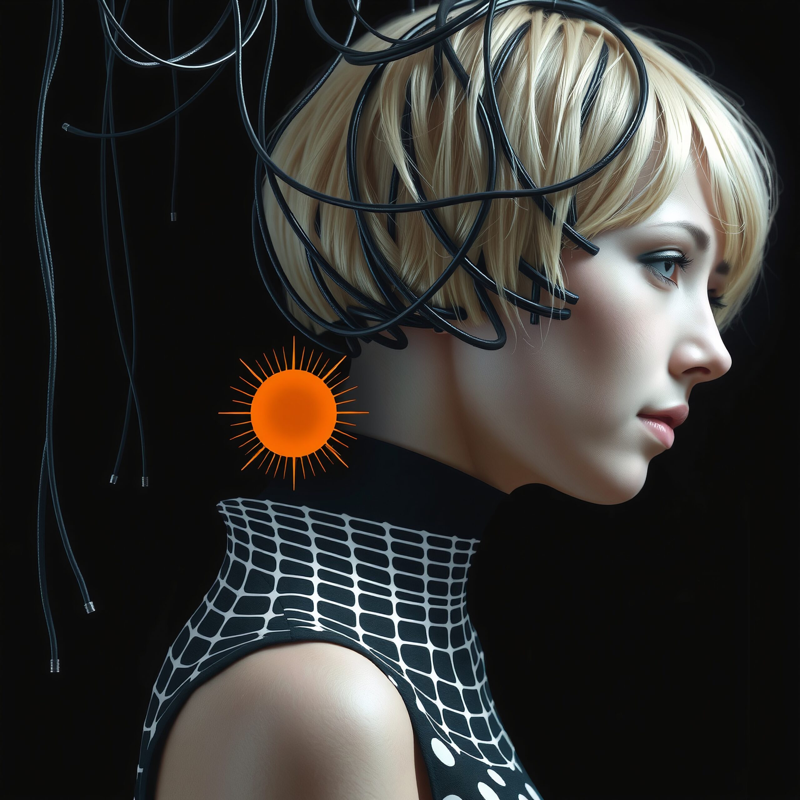 Technological Beauty in Futuristic Art