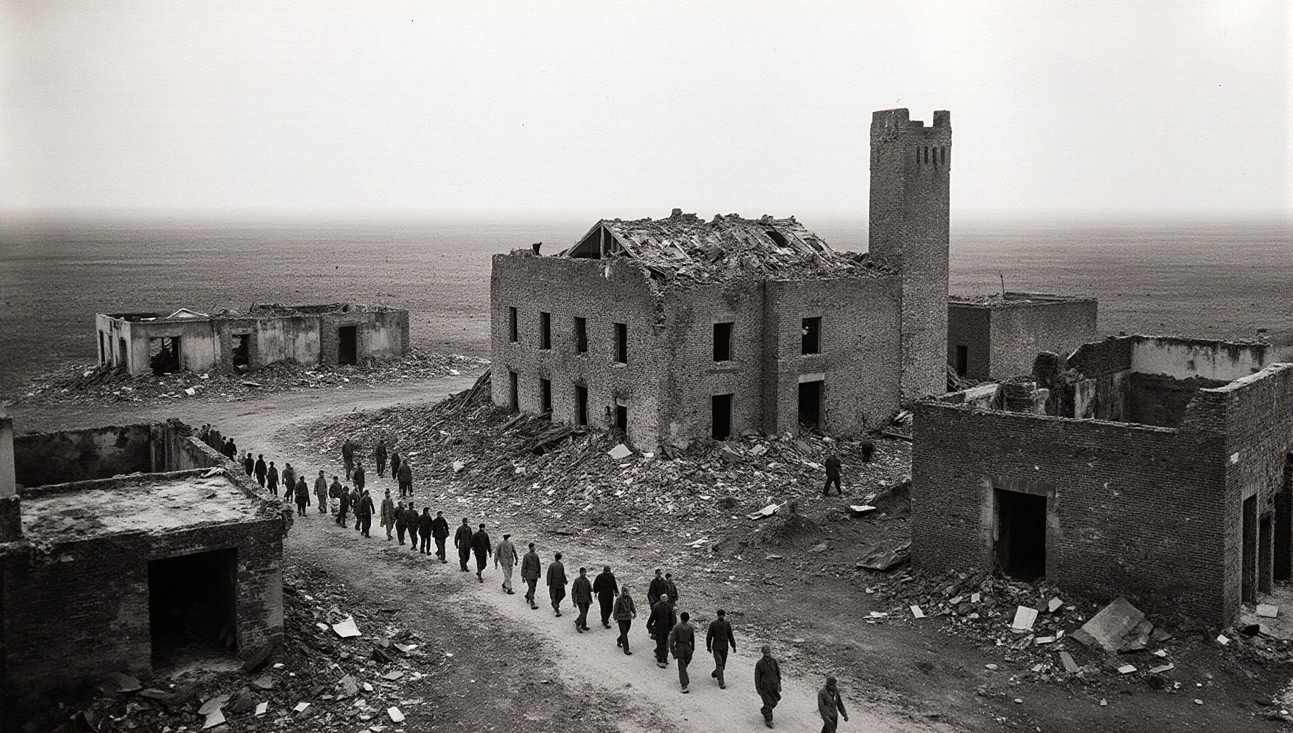 Ruins of War-Torn Town