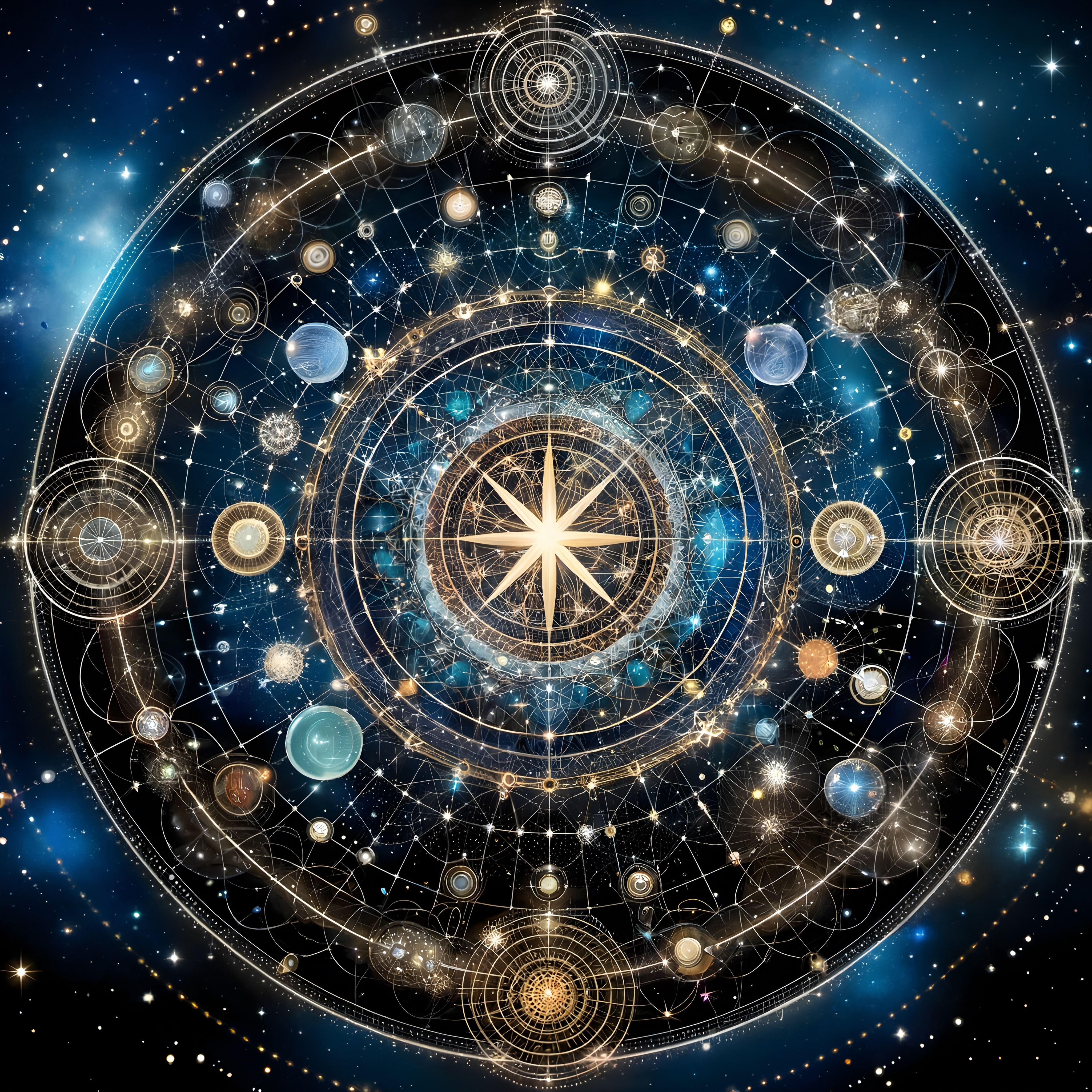 Celestial Mandala of the Cosmos