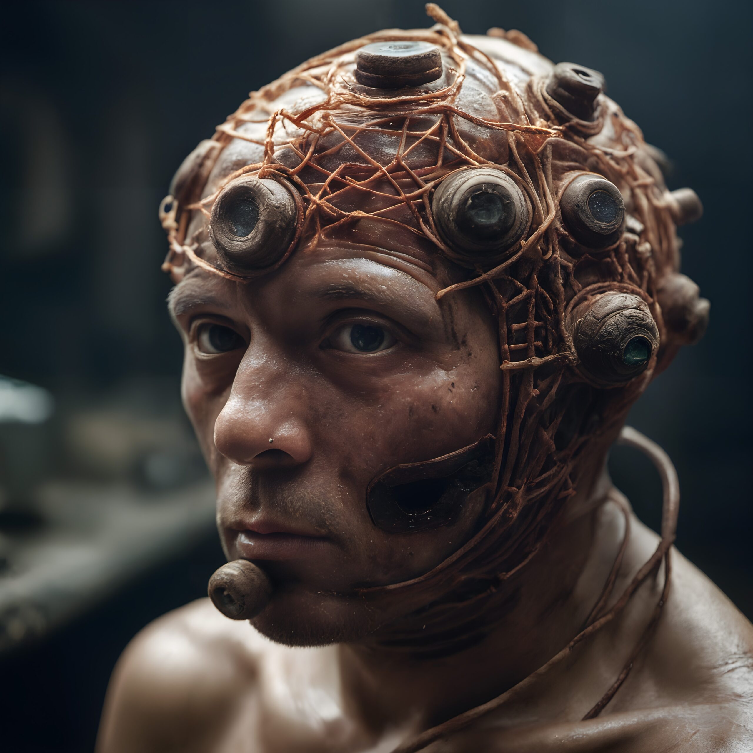 Intricate Headgear Technology and Mystery