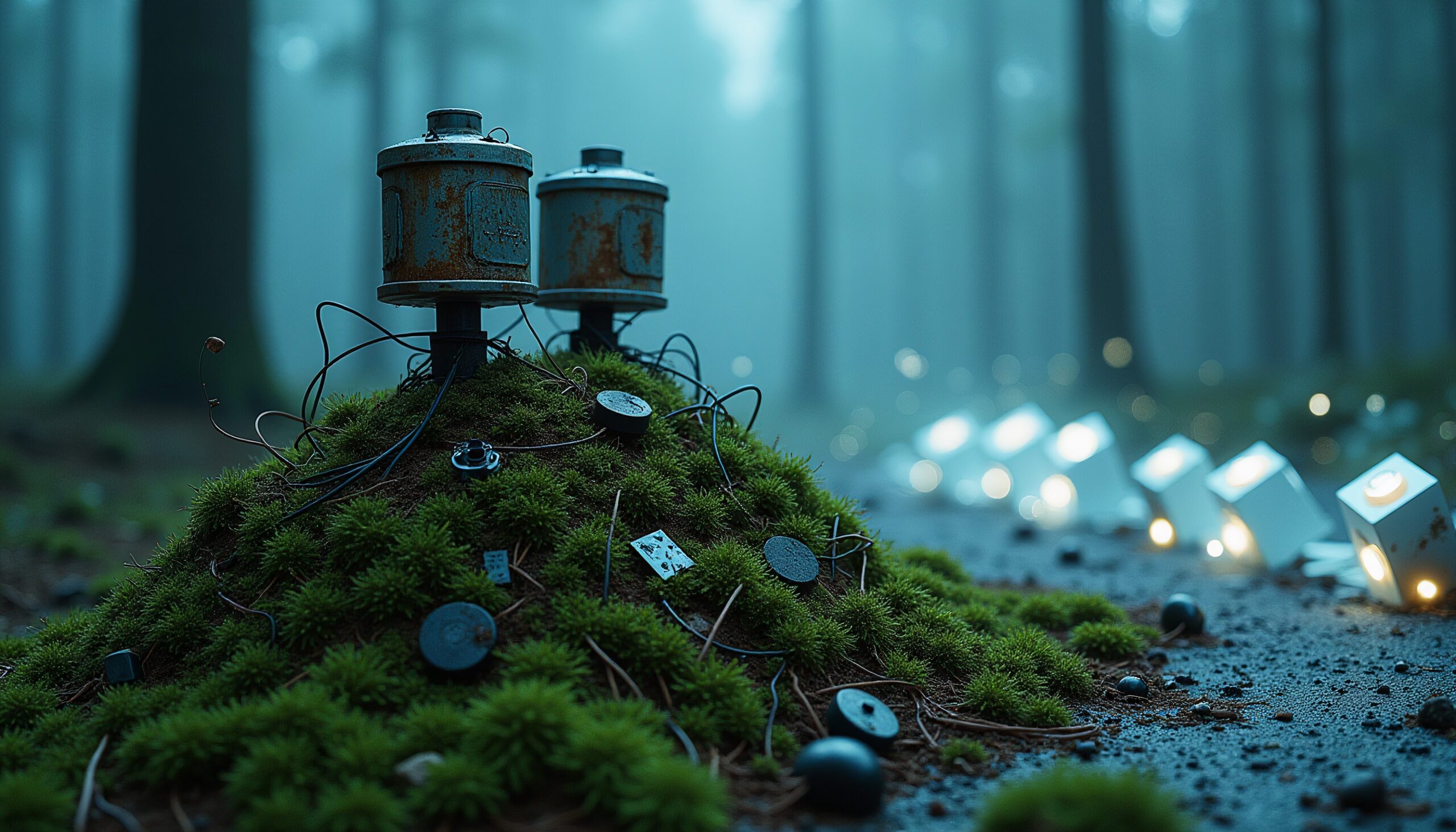 Mysterious Forest Tech Installation