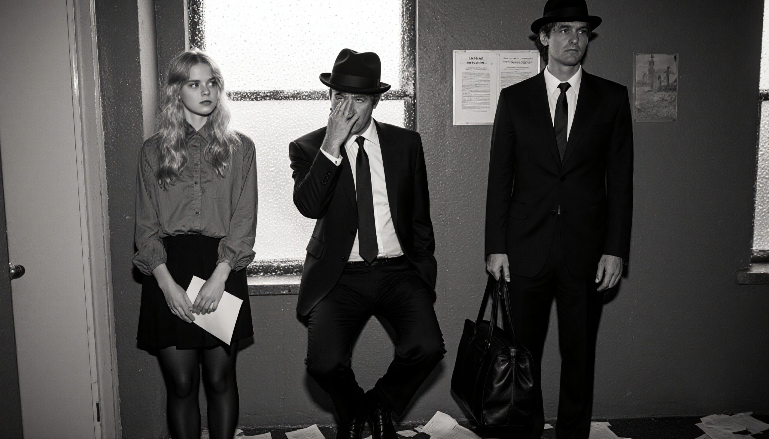 Vintage Trio in Stark Contrast