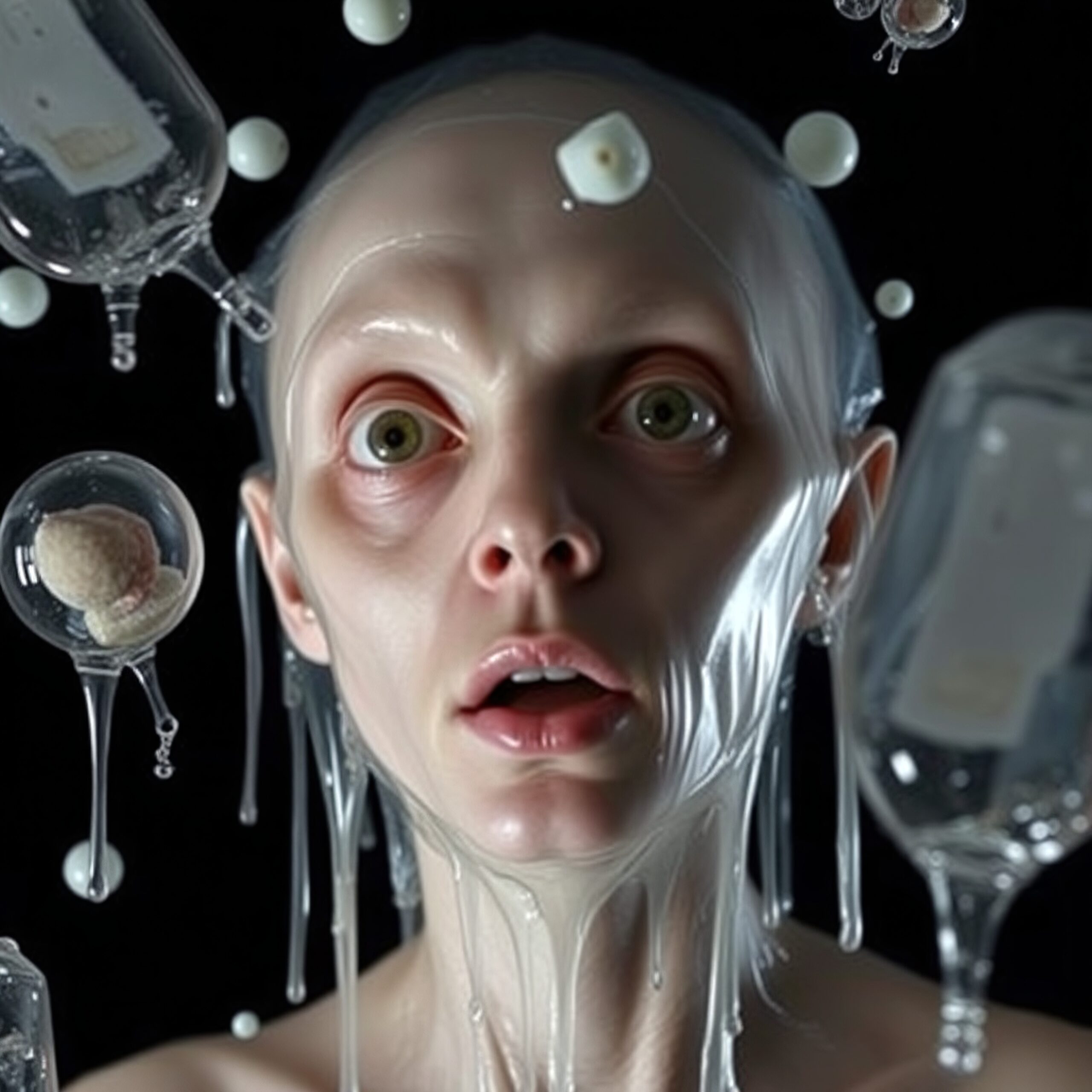 Surreal Alien Science Fiction Portrait