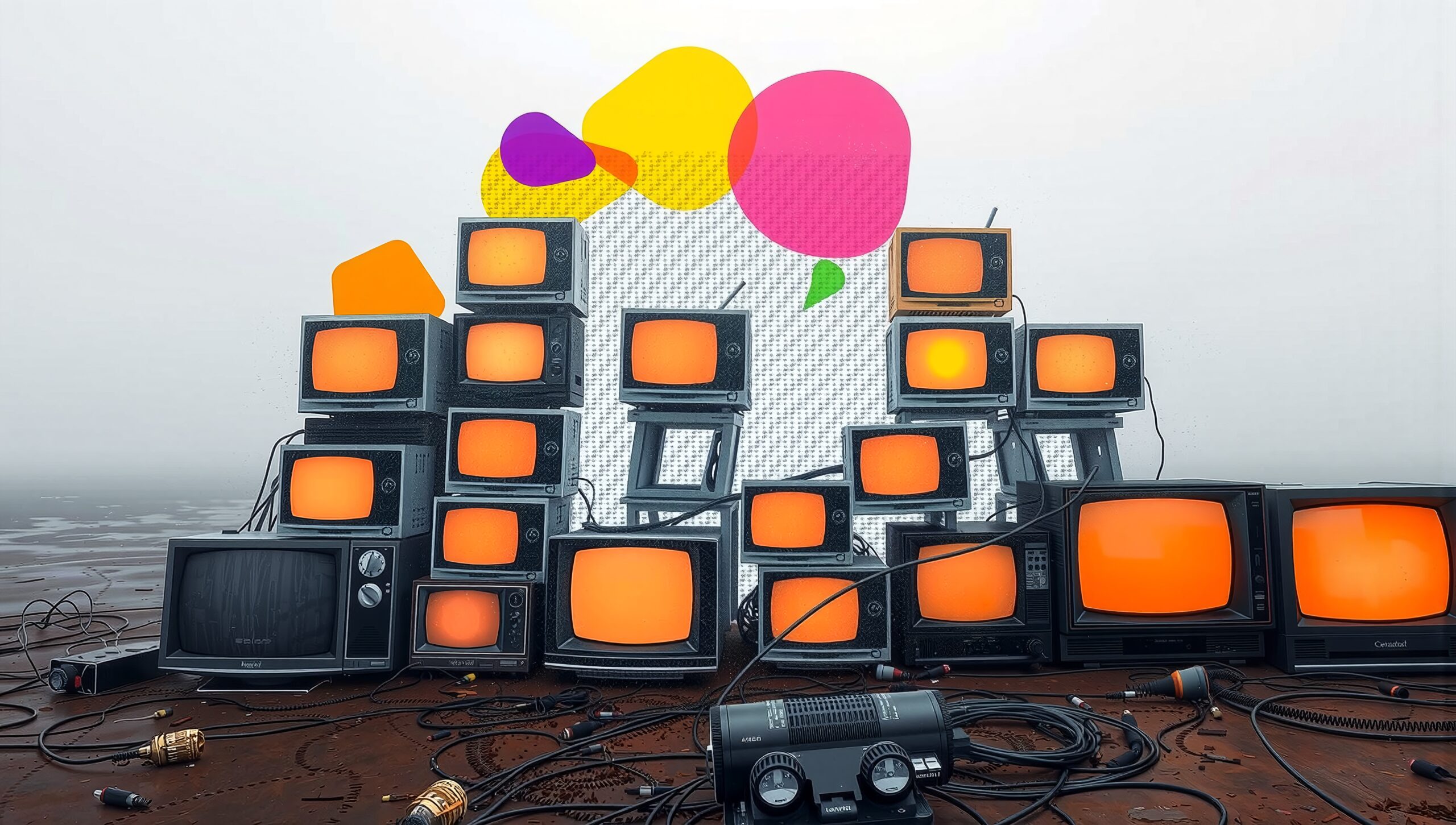 Vintage Televisions and Digital Speech