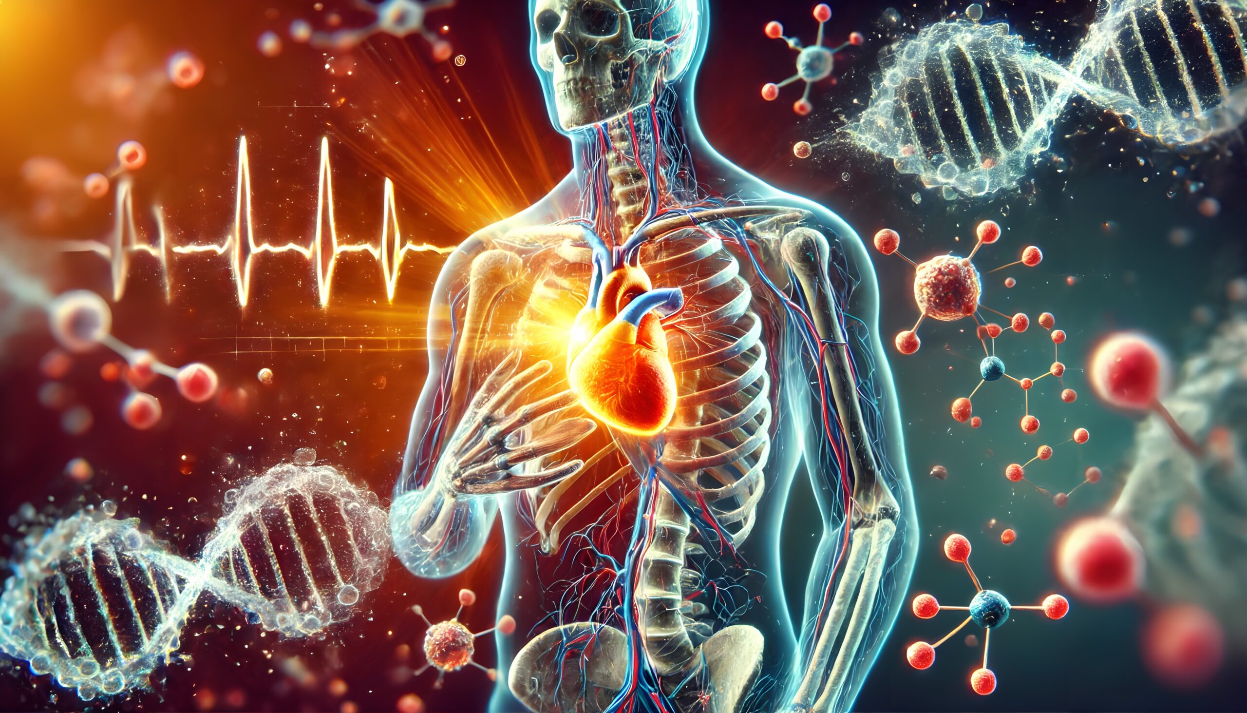 Human Cardiovascular System Illustration