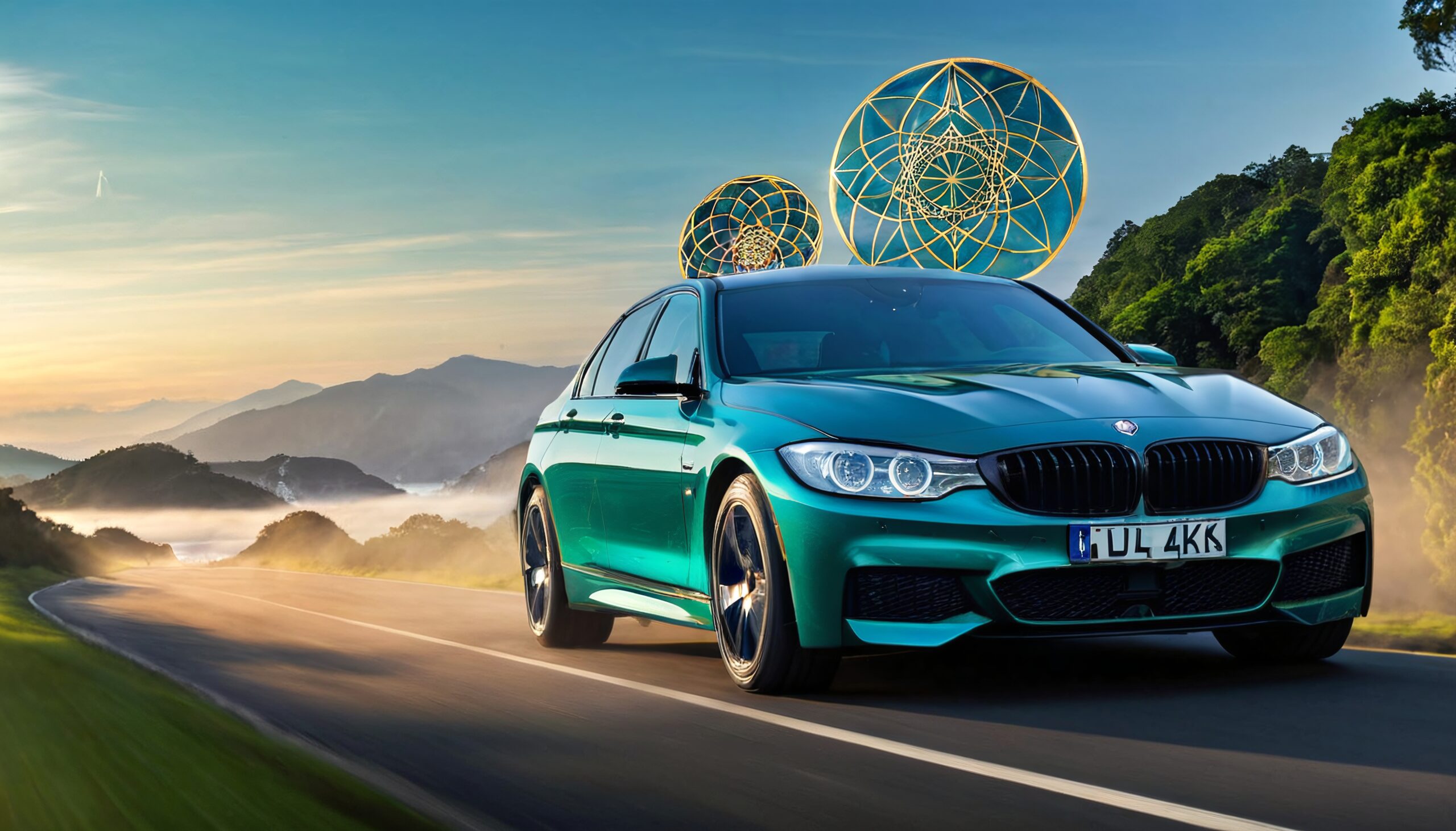 Chasing Dreams in Turquoise Speed