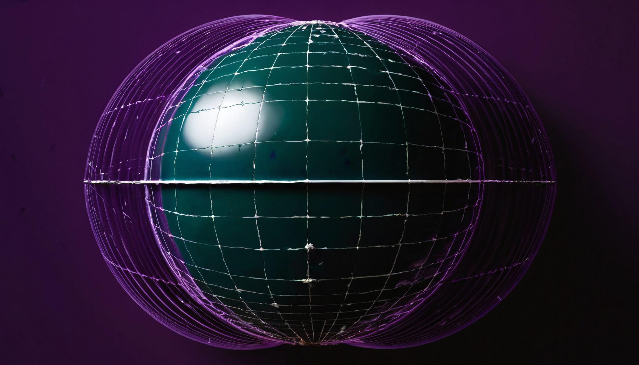 Spherical Grid Encapsulated Green Globe