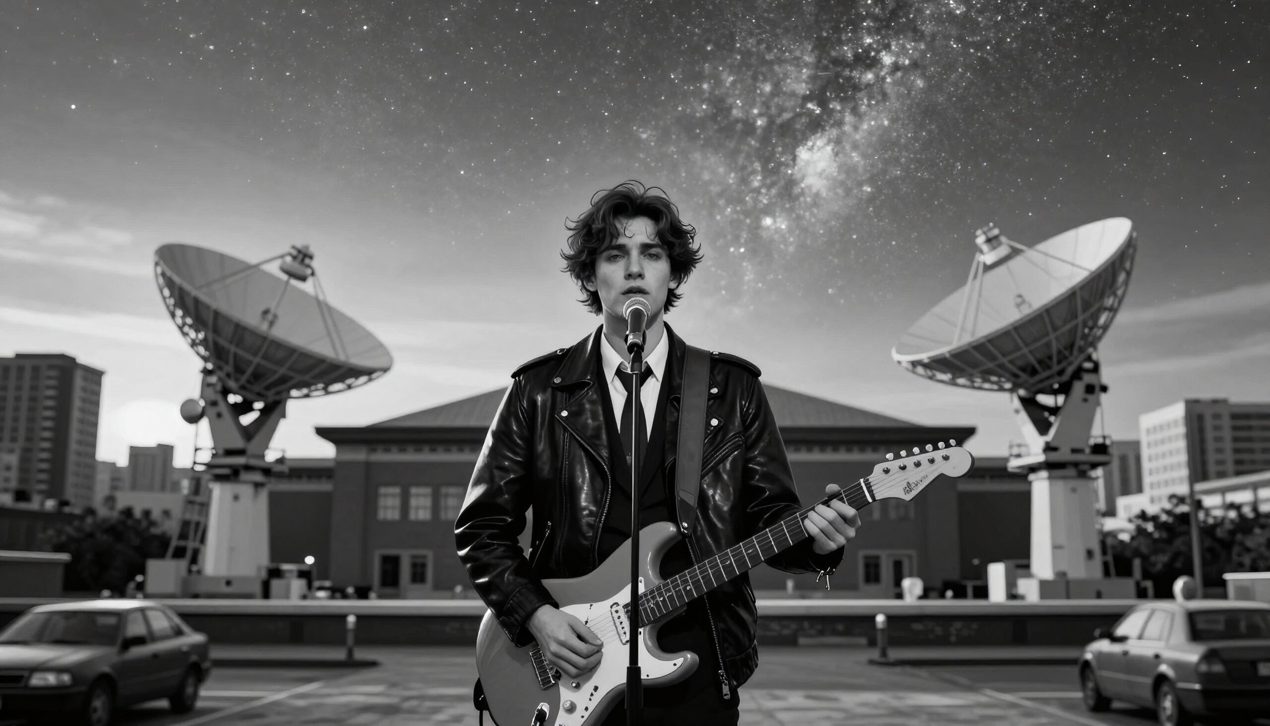 Celestial Rock Performance Rooftop Setting