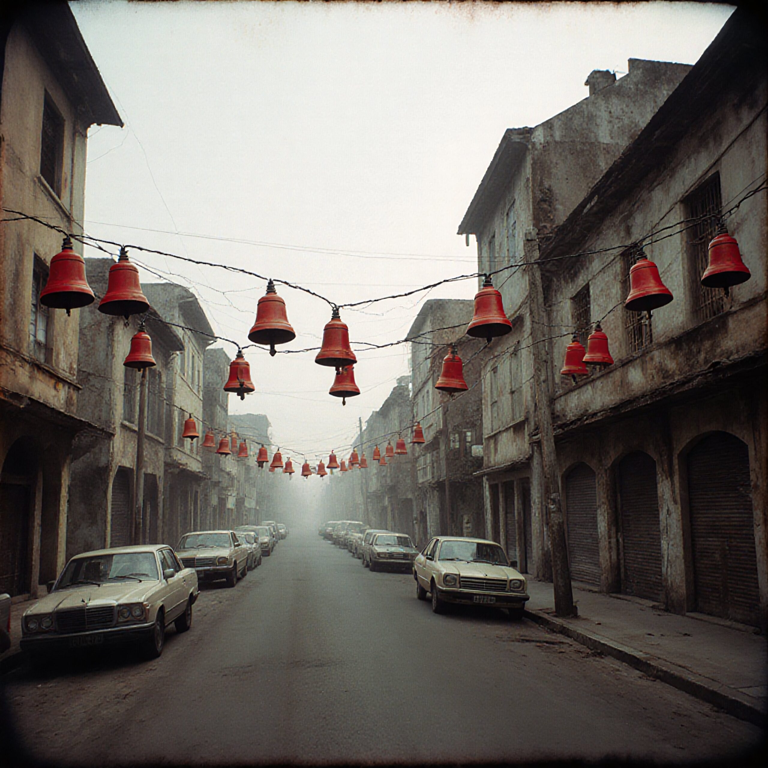 Festival Bells on Deserted Street