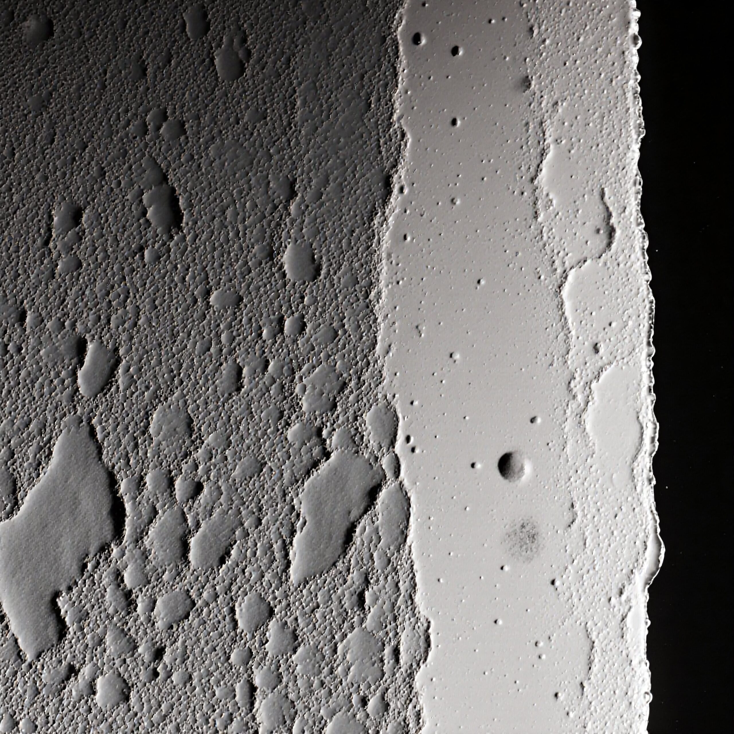 Lunar Surface Texture Close-Up