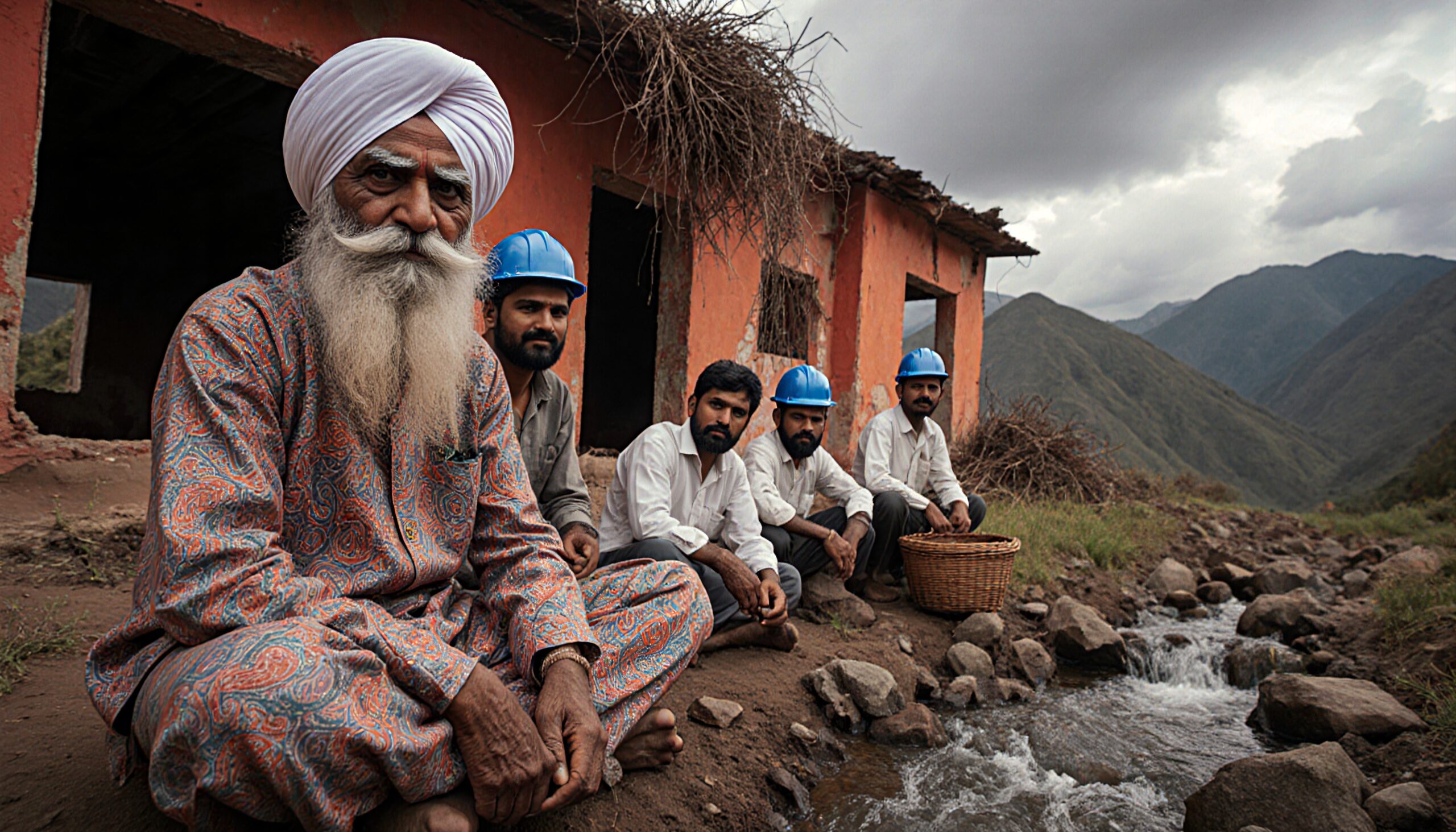 Generational Contrast in Rural Landscape