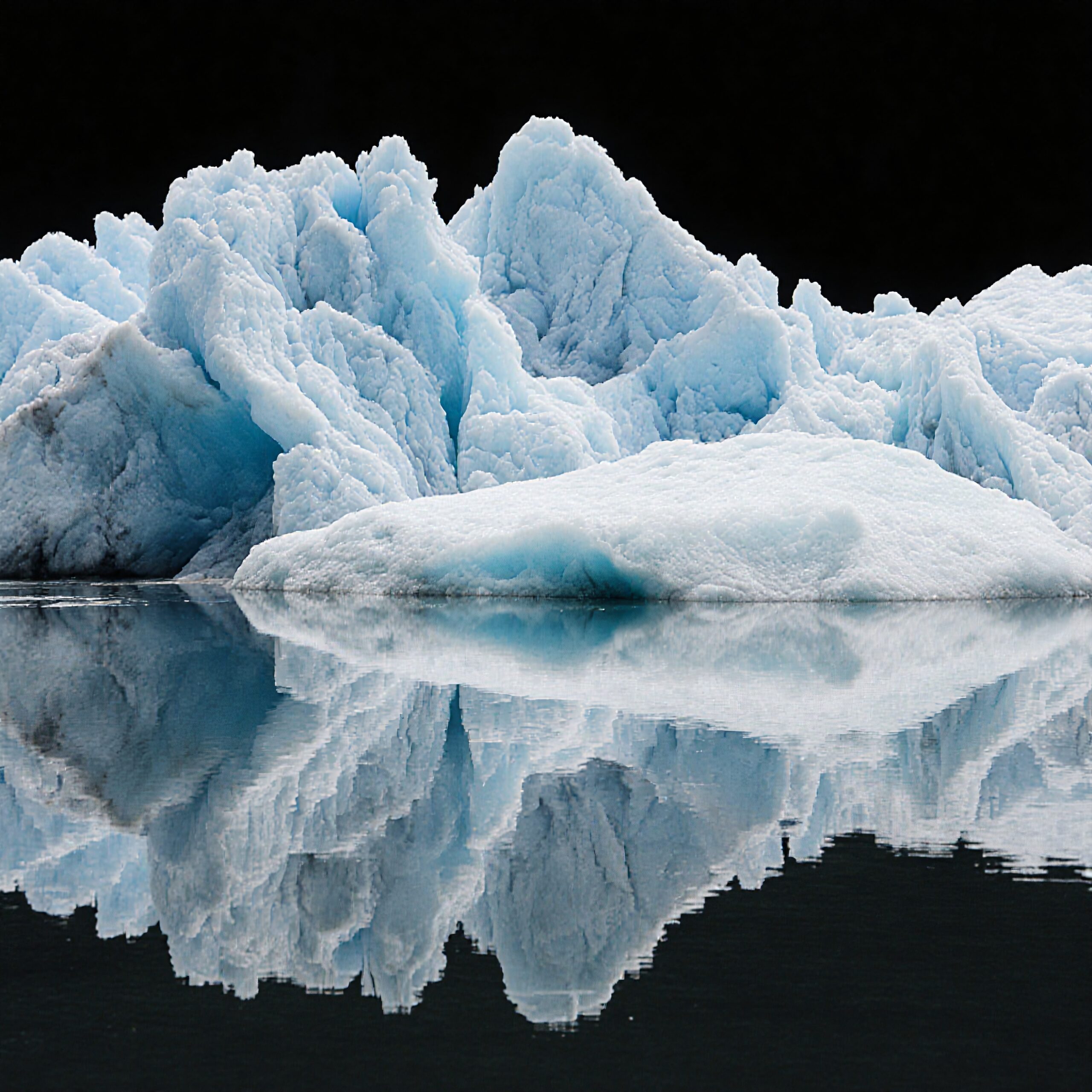 Majestic Iceberg Reflection Scene