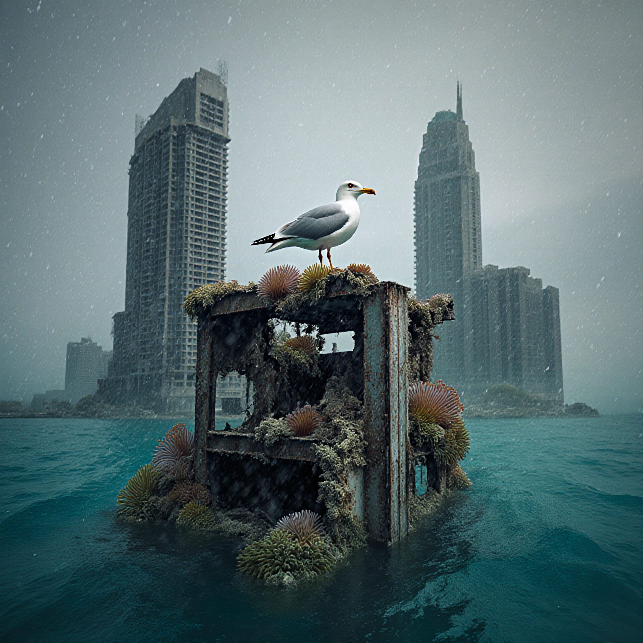 Nature Reclaims an Urban Ruin