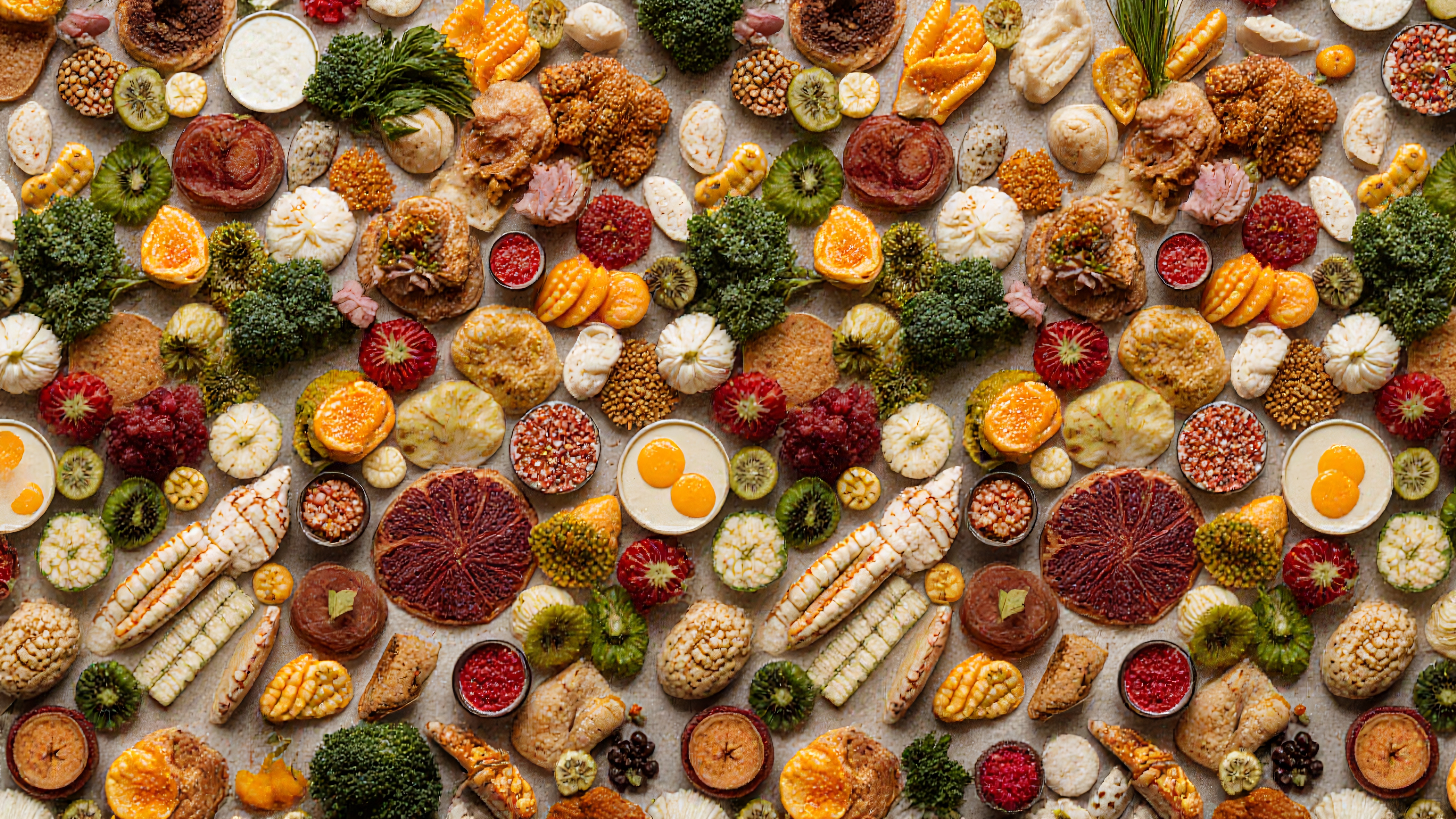 Colorful Array of Fruits Display