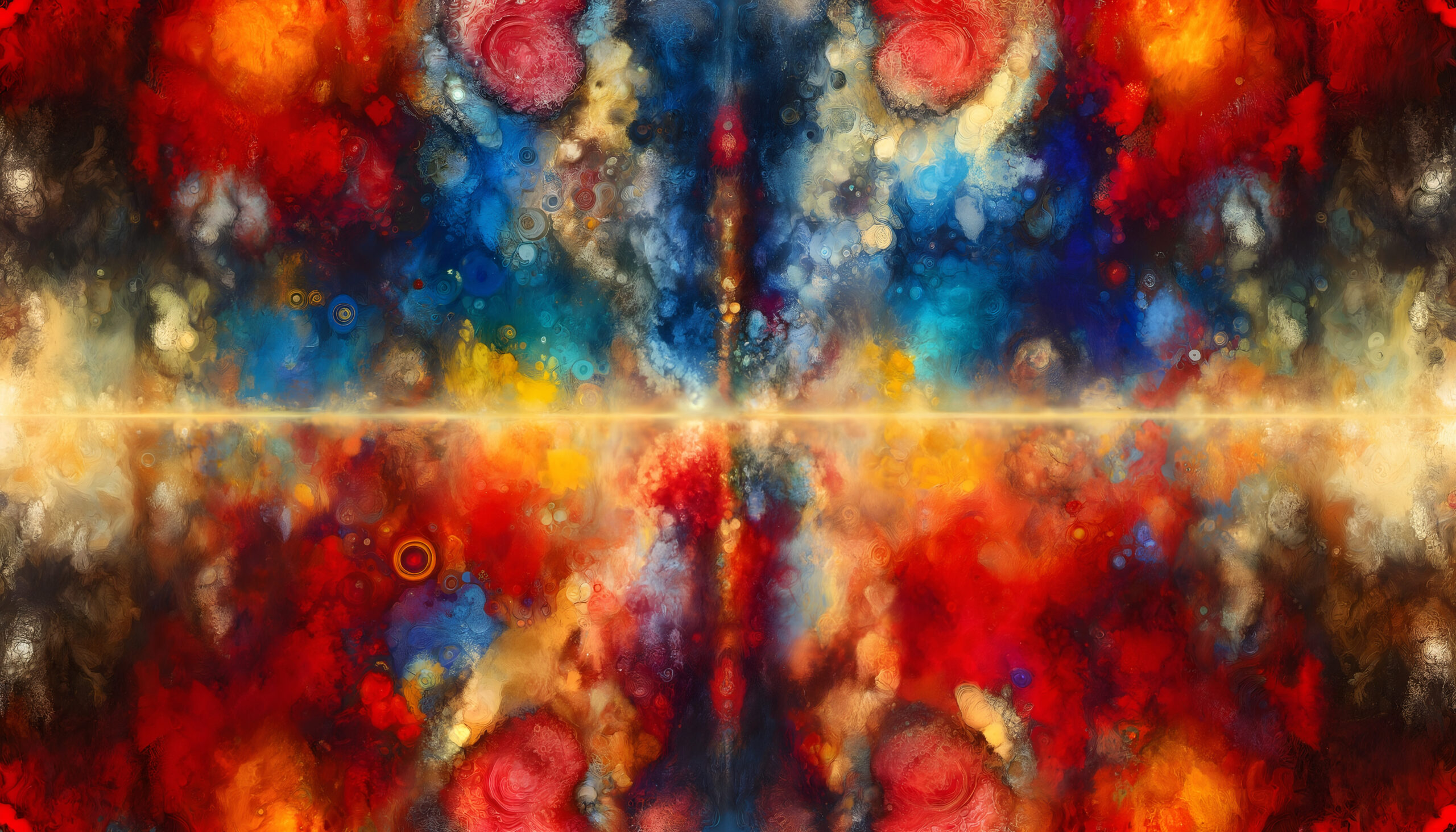 Symmetrical Rorschach Blaze