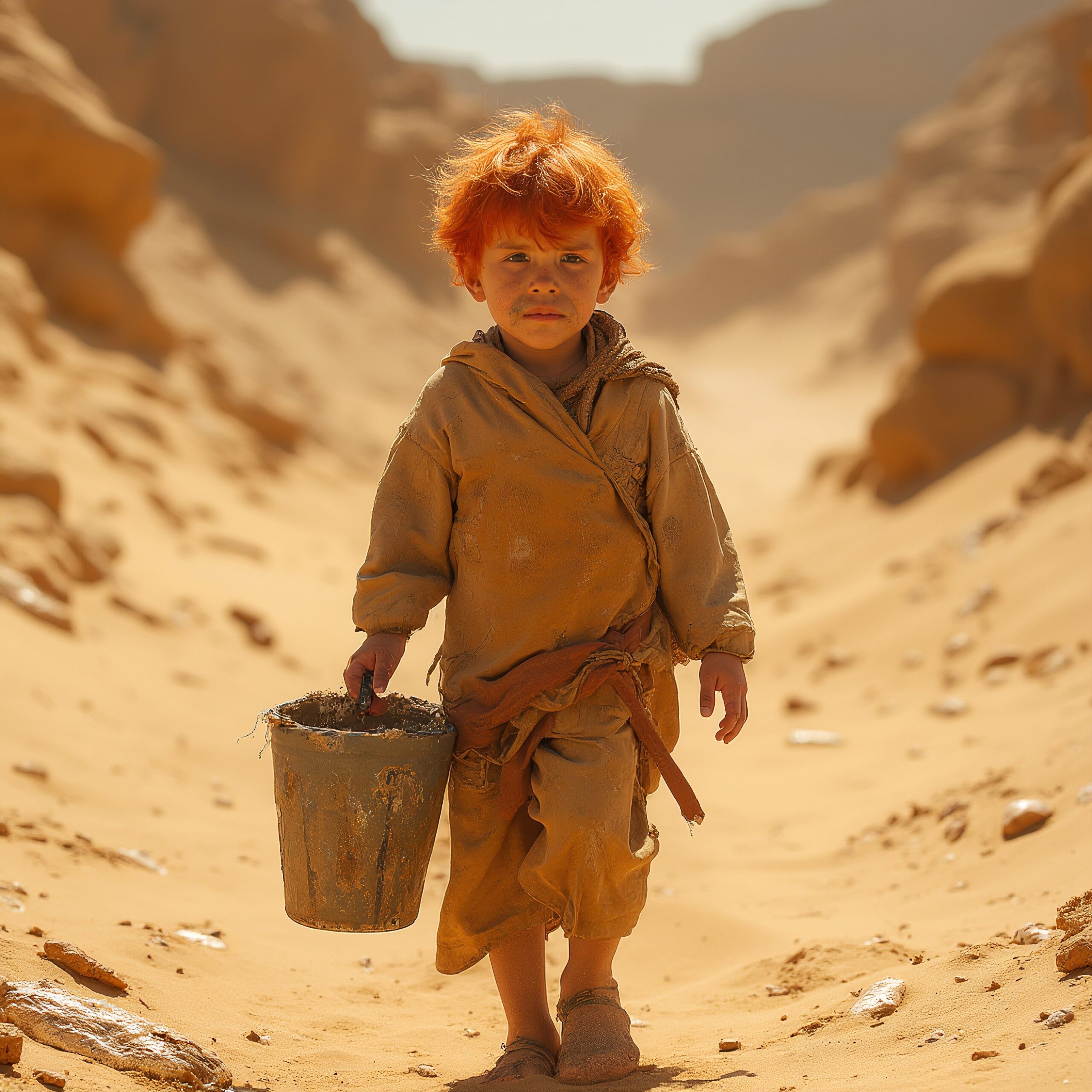 Child’s Journey through the Desert