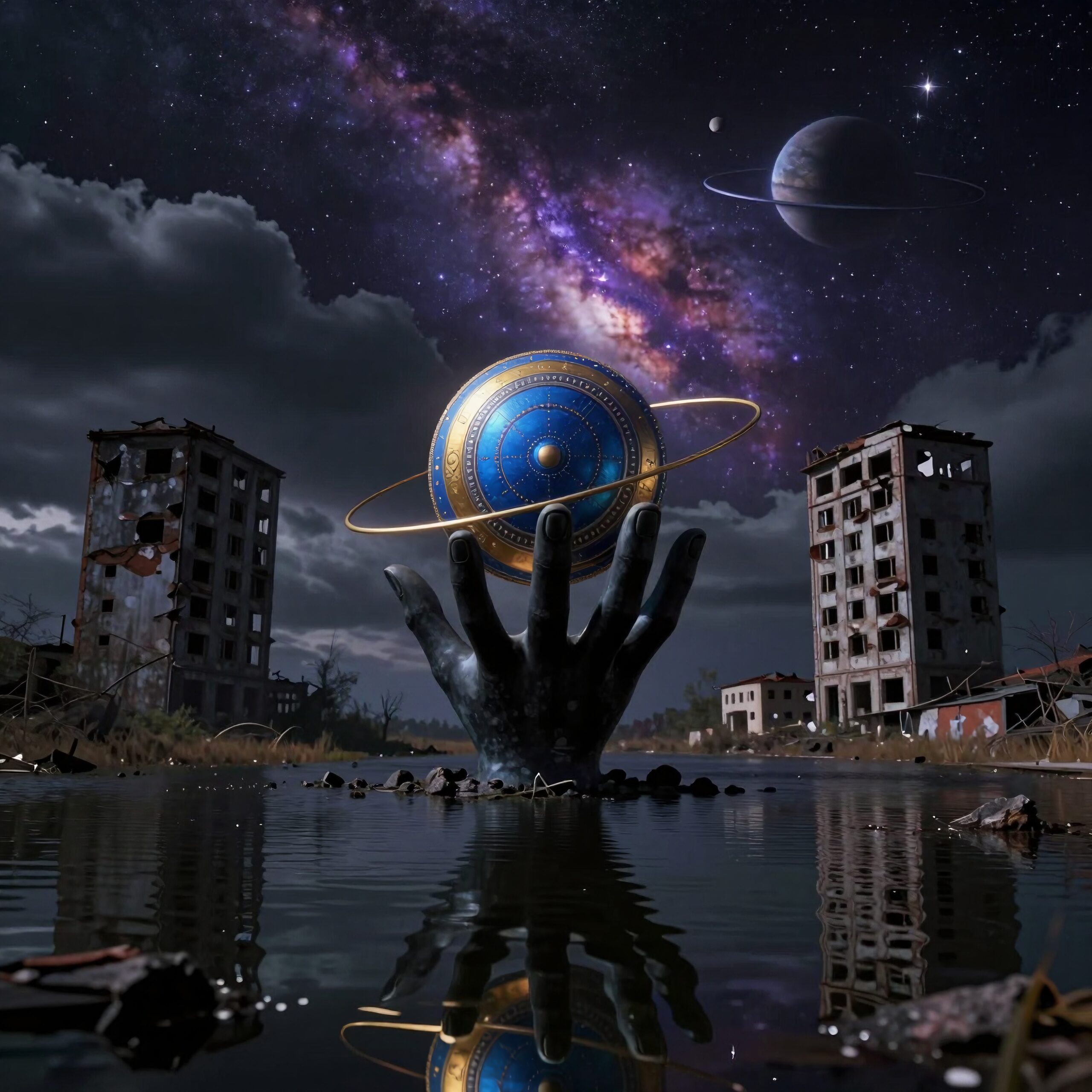 Cosmic Realms in Ruins