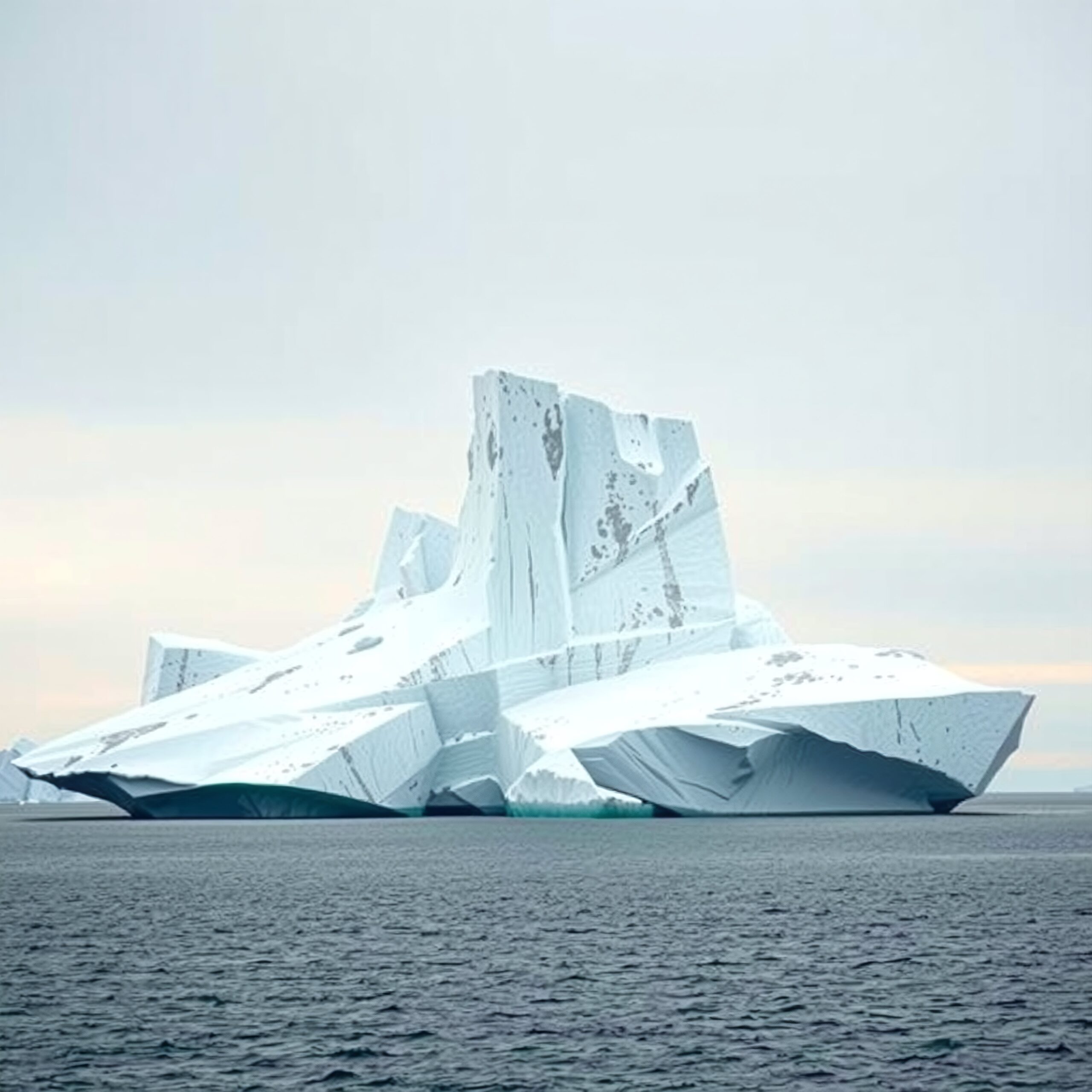 Majestic Iceberg in Tranquil Waters