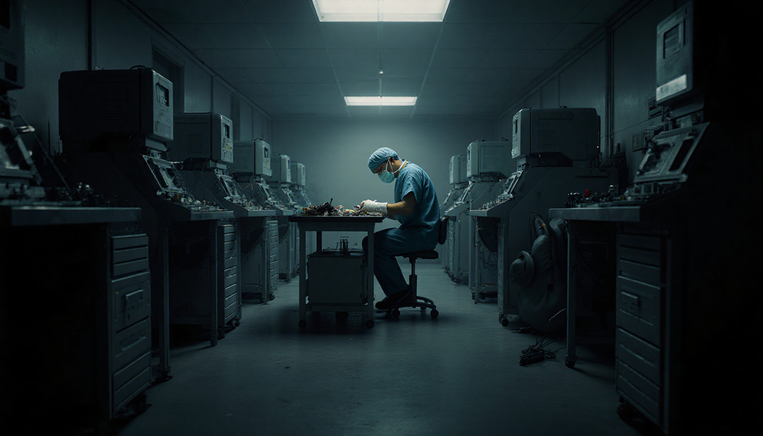 Intense Focus in Industrial Setting