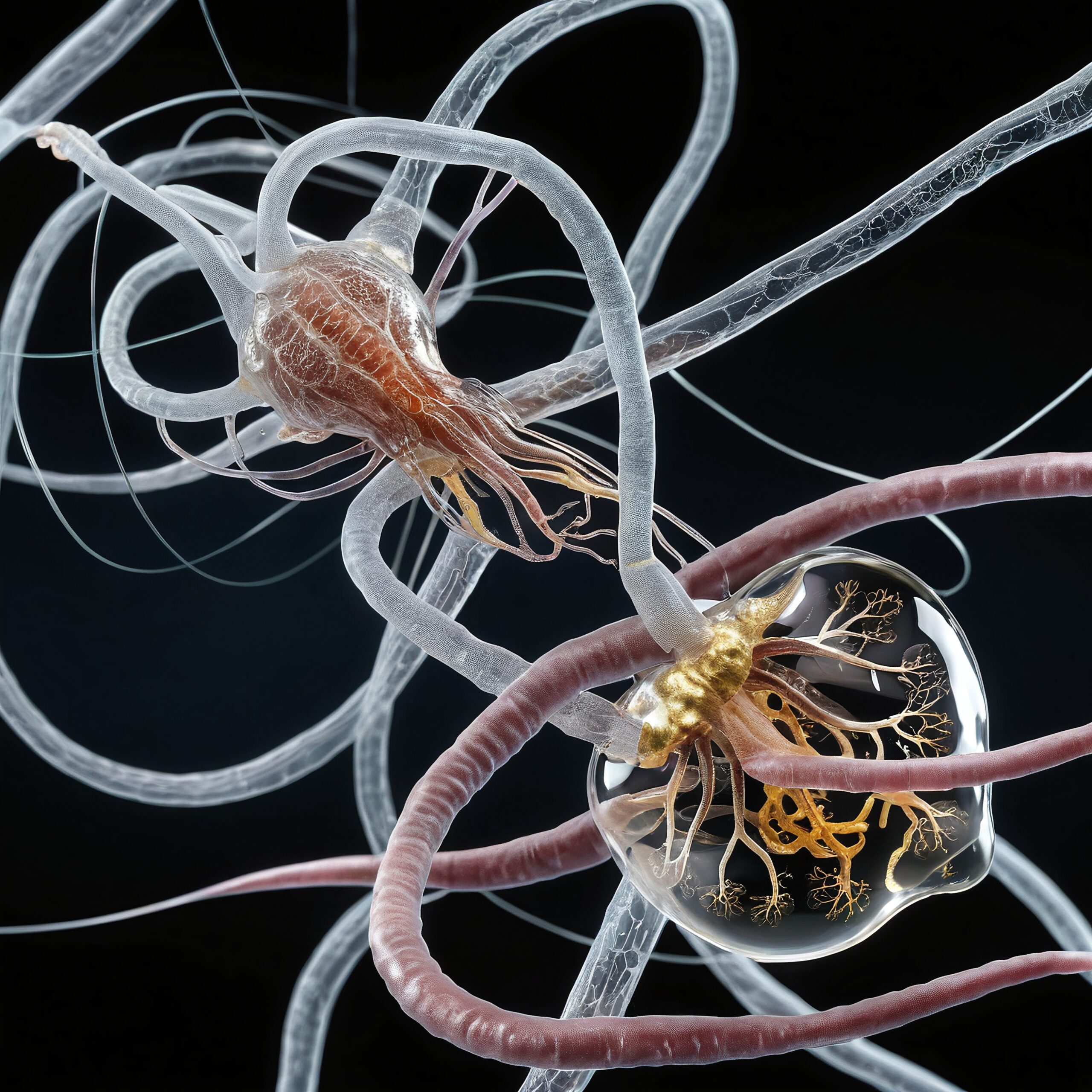 Surreal Underwater Biological Network