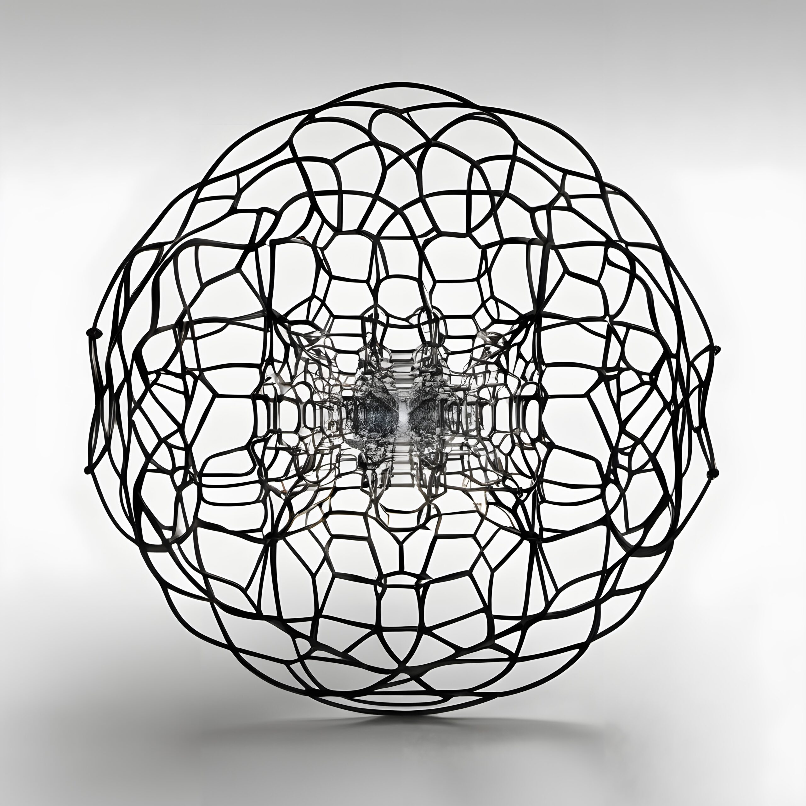 Intricate Abstract Geometric Structure