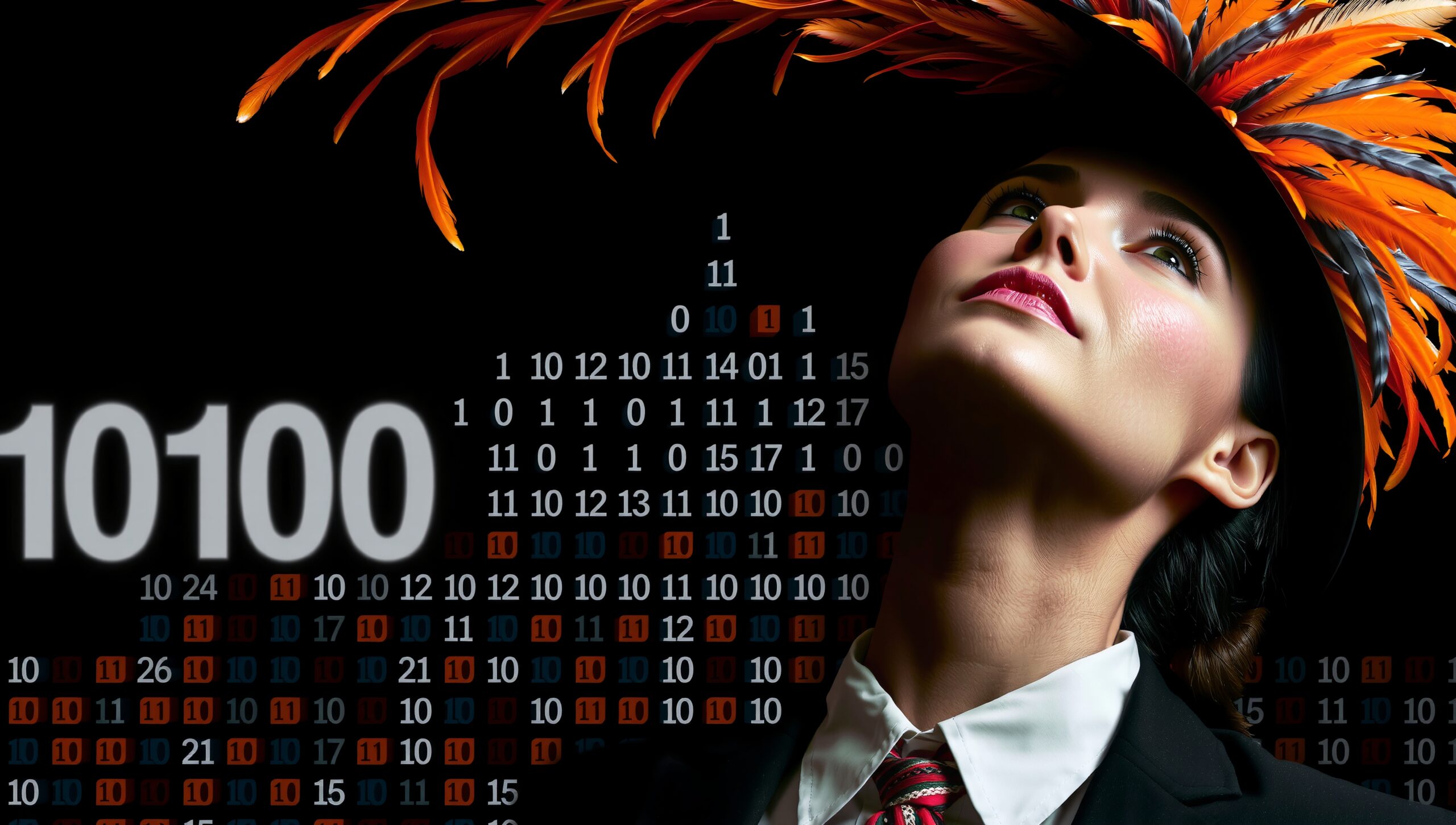 Fashion Meets Technology in Portrait