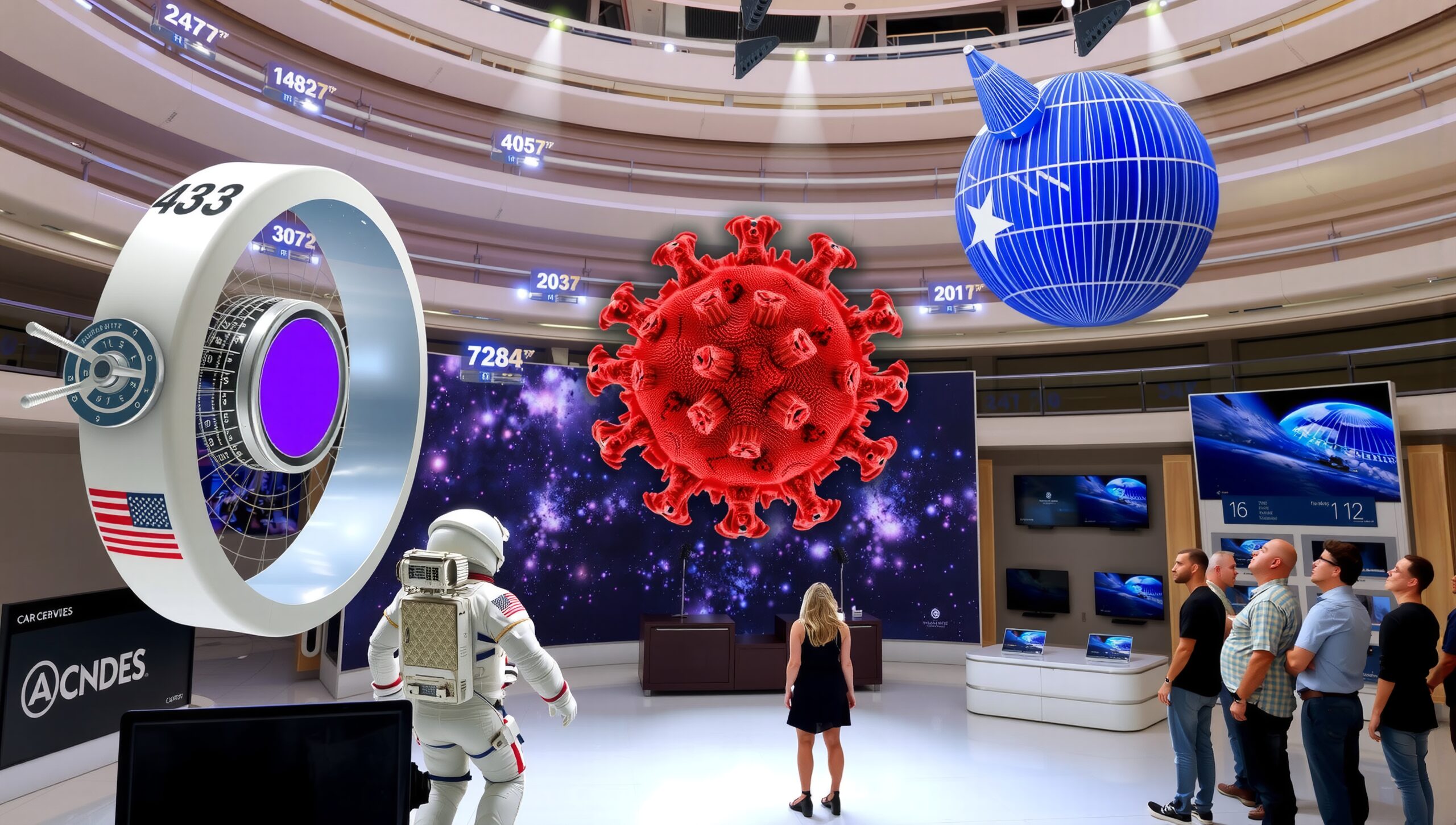 Space Exploration and Science Display