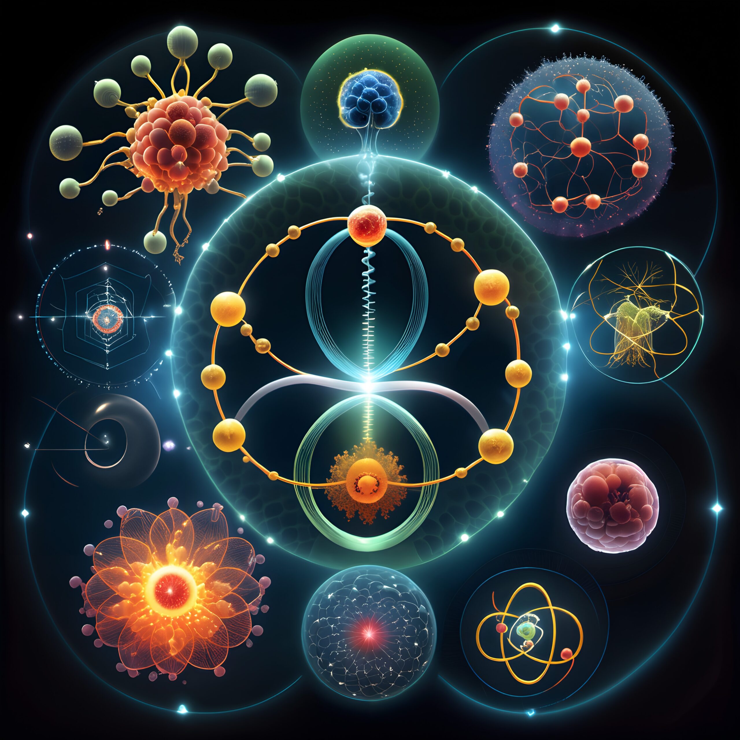 Abstract Science and Molecular Art